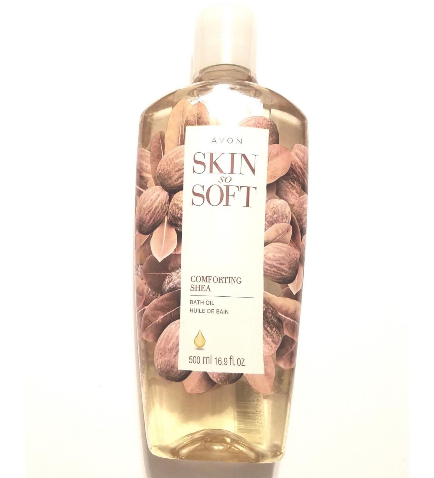 Avon Skin-So-Soft Comforting Shea Bath Oil - 16.9 fl oz Bottle - Buy Online on GoSupps.com