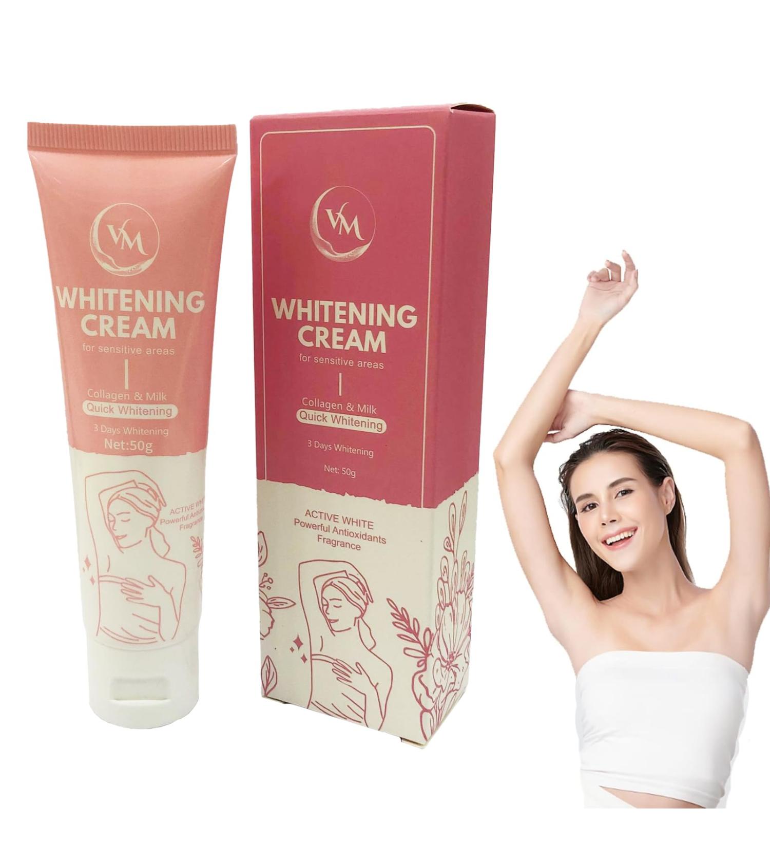 Ninnyi Underarm Lightening Cream Armpit Bleach Products Dark Spot Remover Reduce Odor Skin Moisture - Buy Online on GoSupps.com