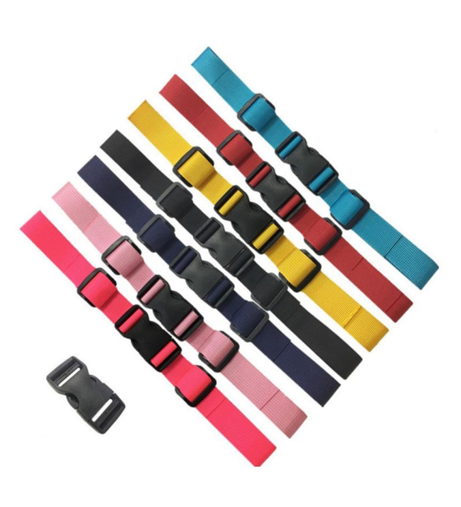 Khiry 7-Piece Chest Strap Backpack Set - Adjustable Chest Strap Satchel with Spare Buckles for Hiking & Jogging - Buy Online on GoSupps.com