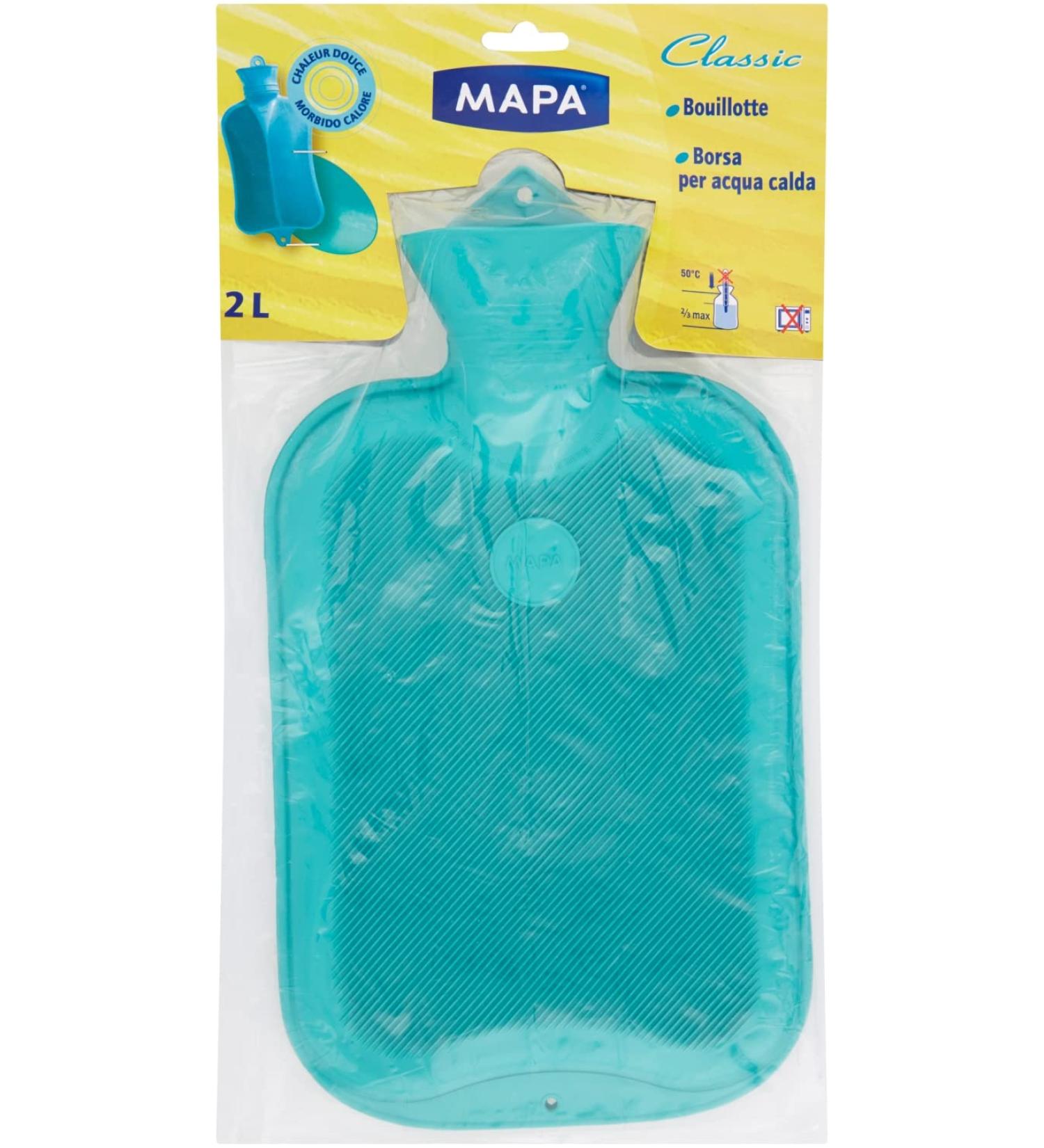 Spontex Hot Water Bottle - 2L Capacity Comfort & Warmth for Home | International Shipping Available - Buy Online on GoSupps.com
