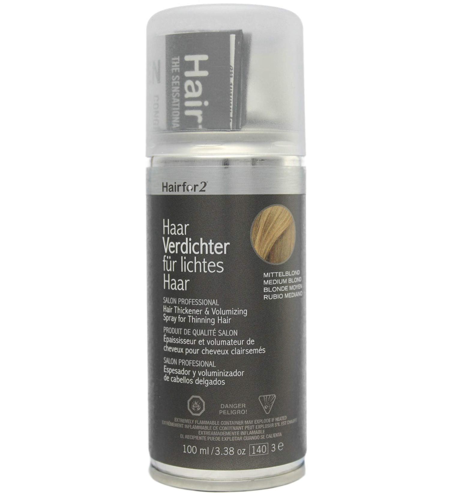 Unisex Hair Thickening Spray Medium Blond 100ml/3.38oz - Buy Online on GoSupps.com