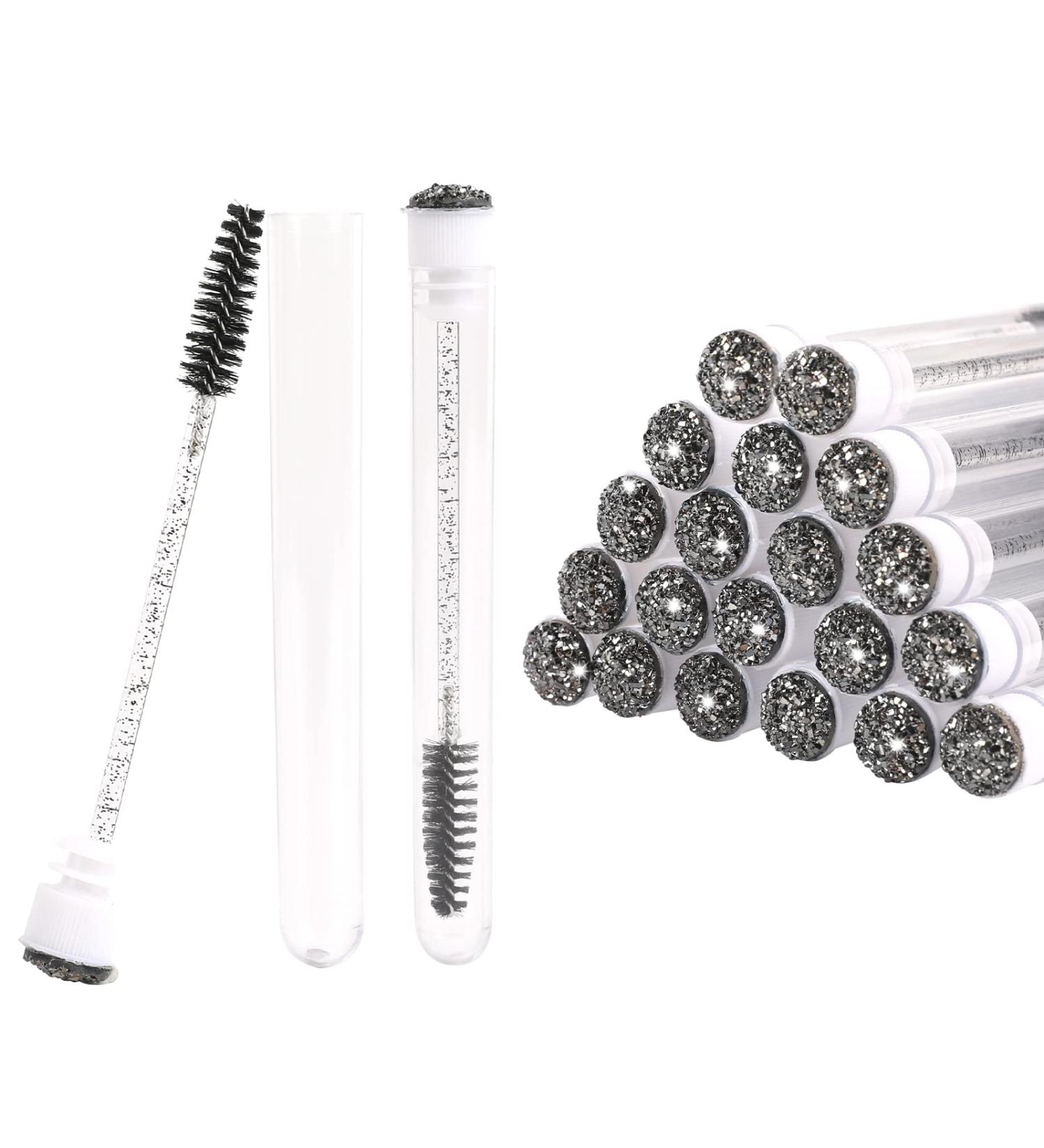20 Pcs Disposable Mascara Brushes & Wands Set - Eyelash & Eyebrow Makeup Tool | Perfect for Extensions & Cleaning - Buy Online on GoSupps.com