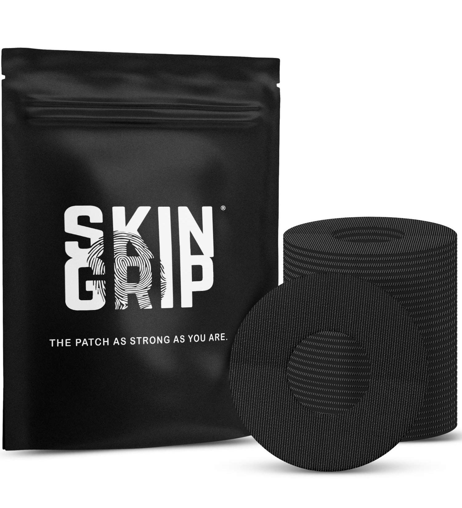 Skin Grip CGM Patches 20-Pack for Infusion Set/Freestyle Libre - Waterproof & Sweatproof Adhesive Tape for 10-14 Days - Black - Buy Online on GoSupps.com