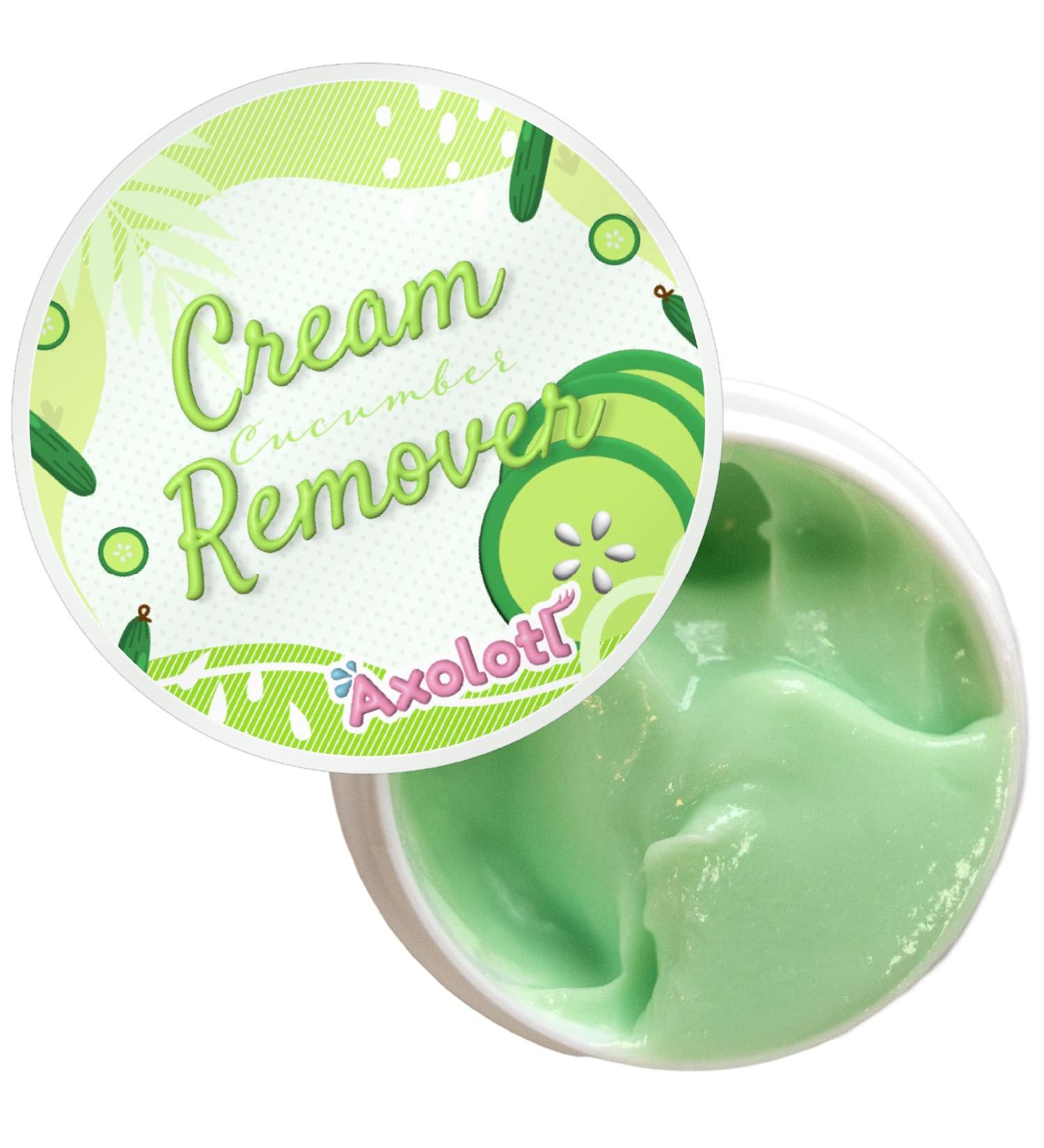 Axolotl Eyelash Extension Cream Remover 15g - Removes Lash Glue, Low Irritation, Sensitive Skin - Cucumber Scented 0.51fl. oz - Lash Extension Supplies - Buy Online on GoSupps.com