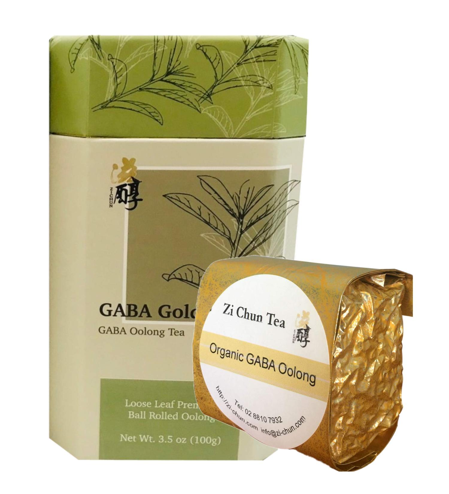 Organic Oolong Super Tea - GABA Gold, 3.5 oz Loose Leaf Stress Relief Tea - Buy Online on GoSupps.com