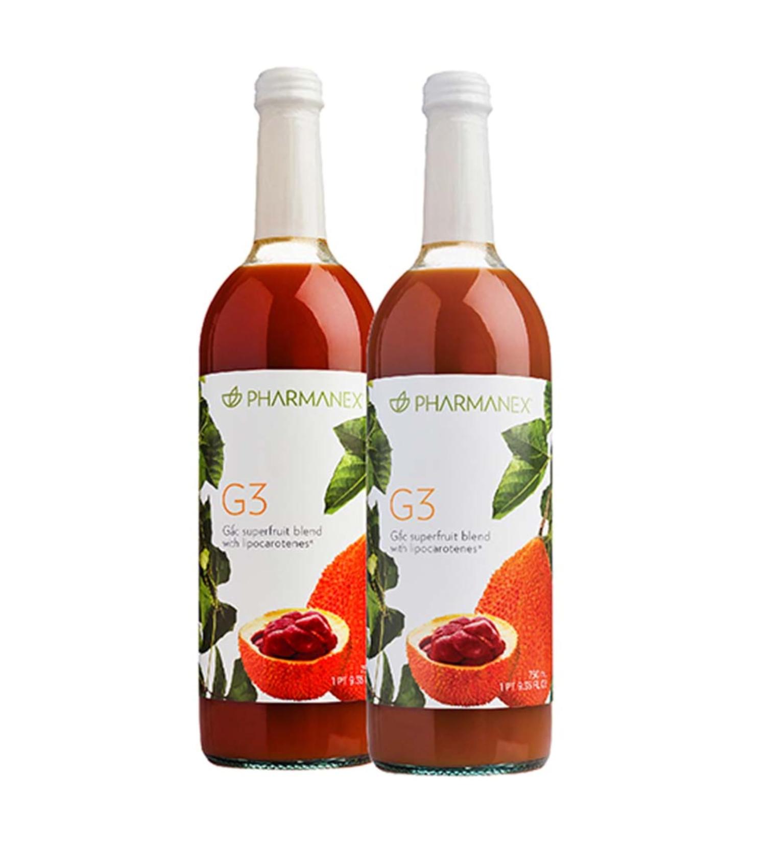 Buy Nu Skin G3 Antioxidant Supplement - Immune Support & Cellular Rejuvenation (2pk) - SCS Certified Dark Green Glass - Buy Online on GoSupps.com