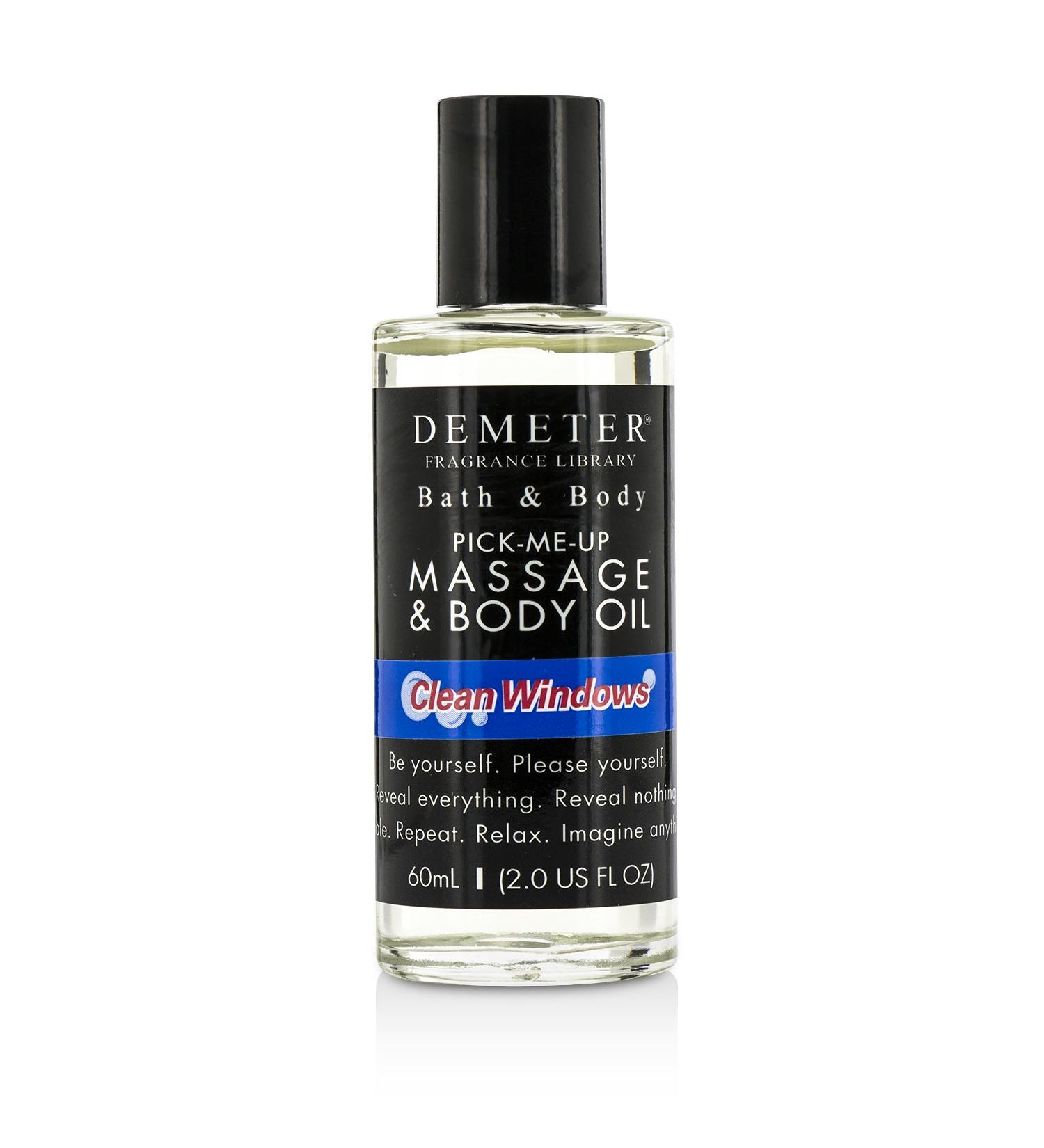 Demeter Clean Windows Massage & Body Oil 60ml/2oz