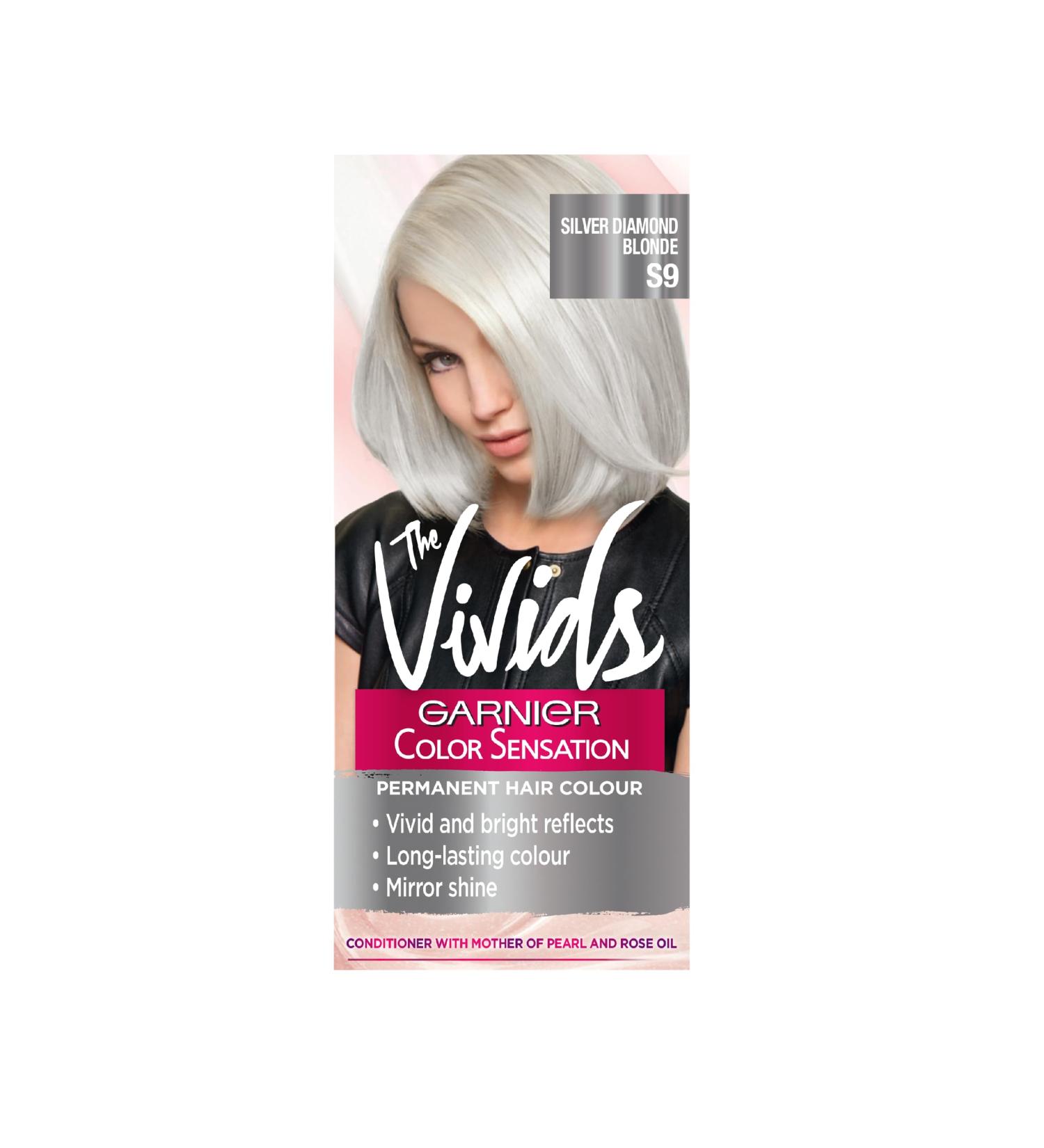 Garnier Colour Sensation Vivid 100 Silver Diamond Blond - 1 Count - Buy Online on GoSupps.com