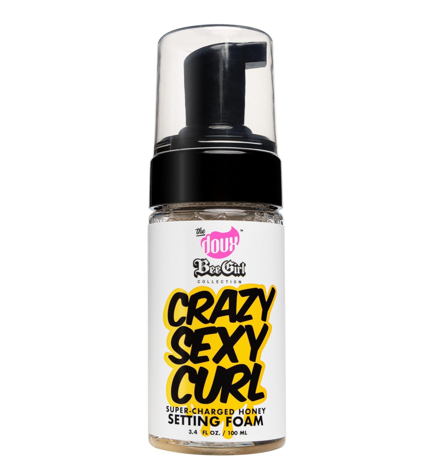 The Doux Crazy Sexy Curl Setting Foam 3.4 Fl Oz (Pack of 1) Gold
