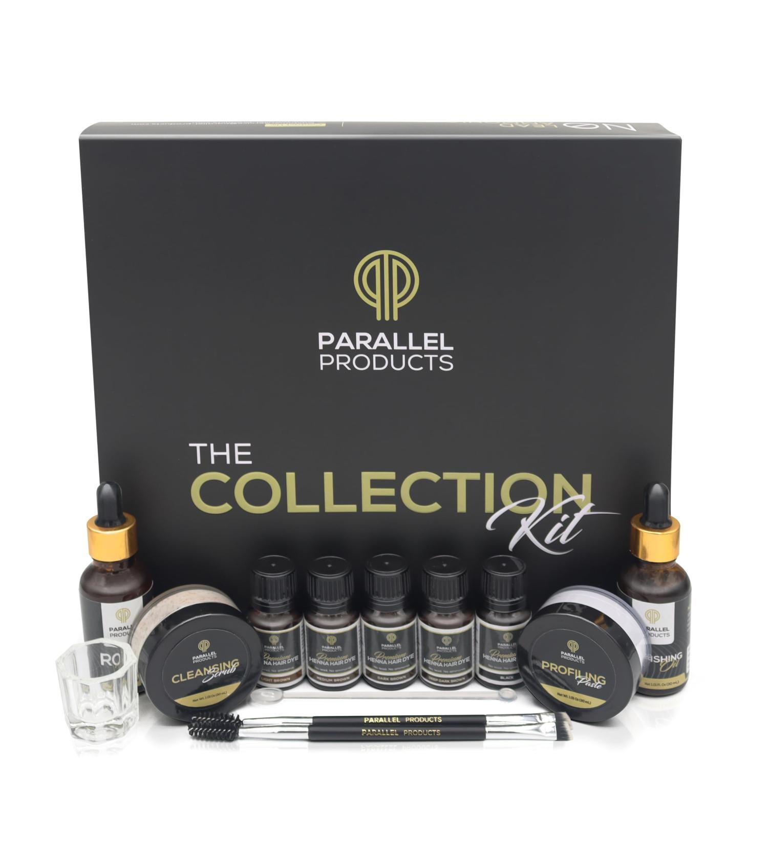 Buy Parallel Products Henna Hair Color Kit - Professional Tint for Grays & Roots - Complete Color Palette Included | International Shipping Available - Buy Online on GoSupps.com