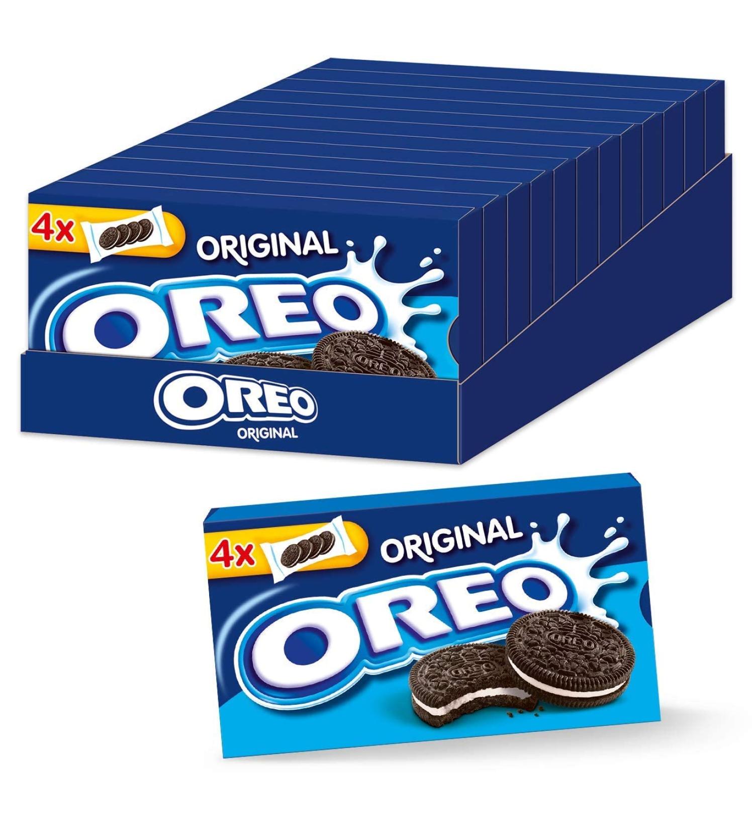 OREO Original 12 x 176g - Crispy Cocoa Double Biscuits with Cream Filling - Buy Internationally Online - Buy Online on GoSupps.com