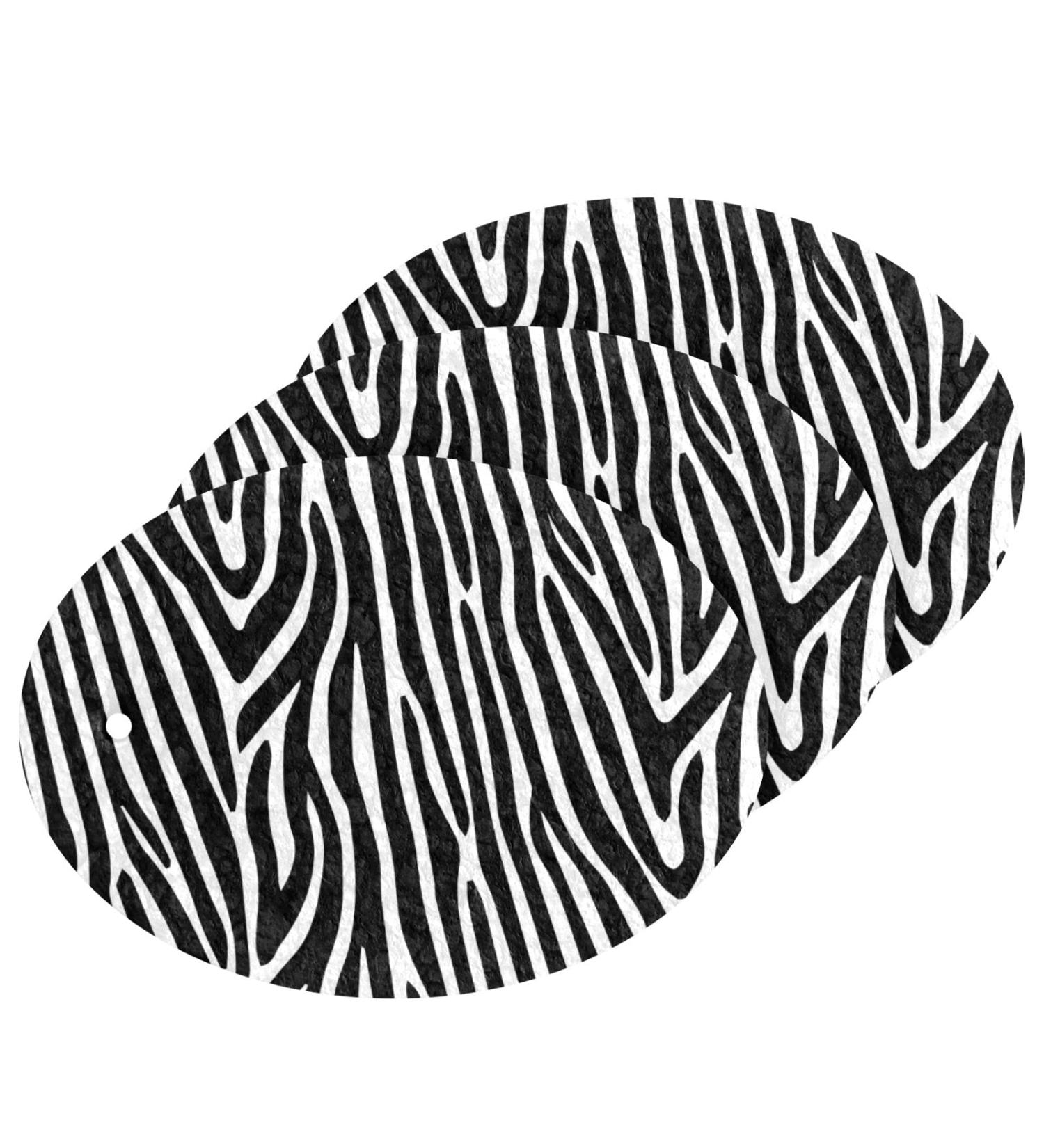 3-Pack Cleaning Kitchen Sponges Oval Zebra Stripes Kitchen Cellulose Dishwashing Wood Pulp Cotton - Buy Online on GoSupps.com