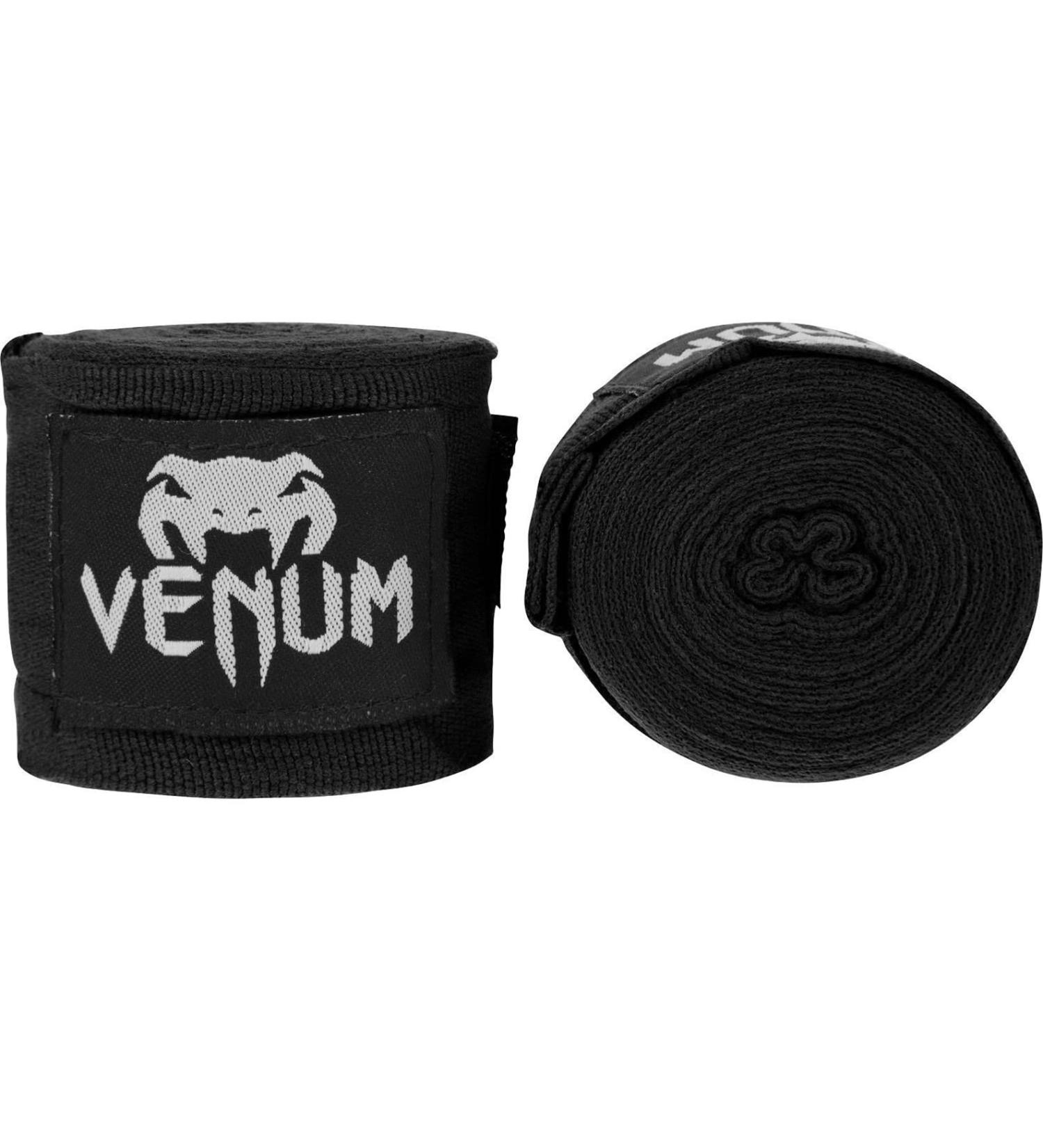 Venum Boxing Hand Wraps 4-Meter Black