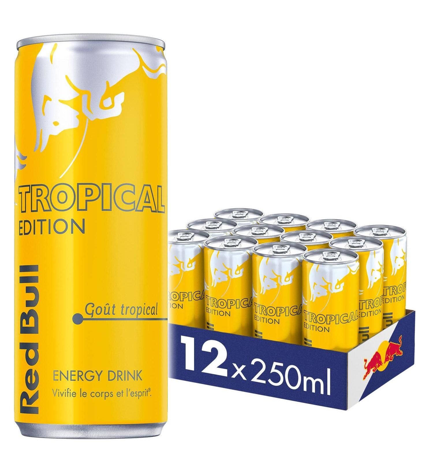 RED BULL Tropical Edition 12 x 250 ml - Buy Online on GoSupps.com