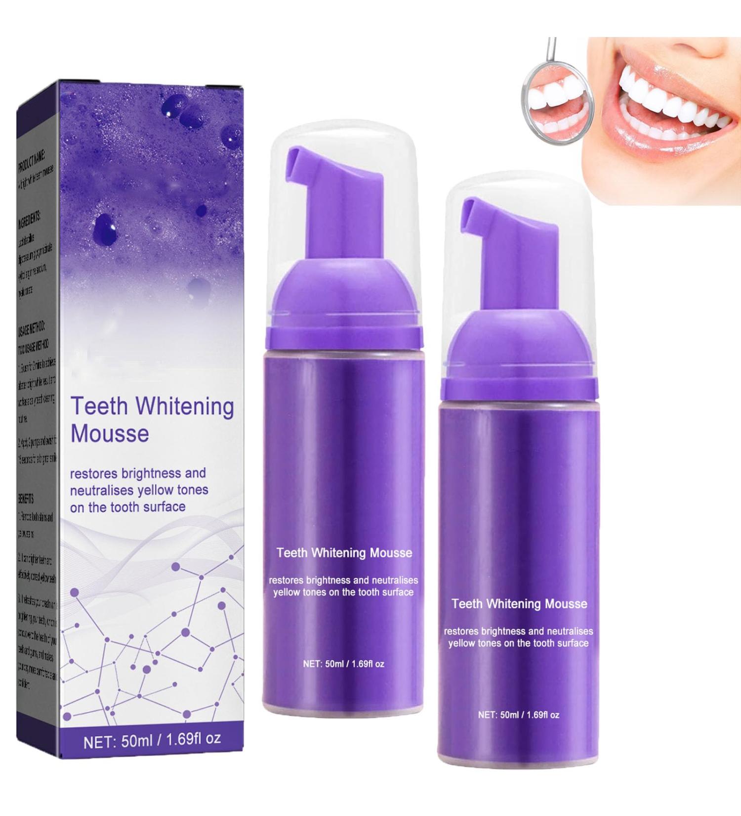 GFOUK Oral Crystal Cleansing Mousse 50ml - Fresh Breath Tooth Foam for Bad Breath Elimination (2PCs) - Buy Internationally! - Buy Online on GoSupps.com
