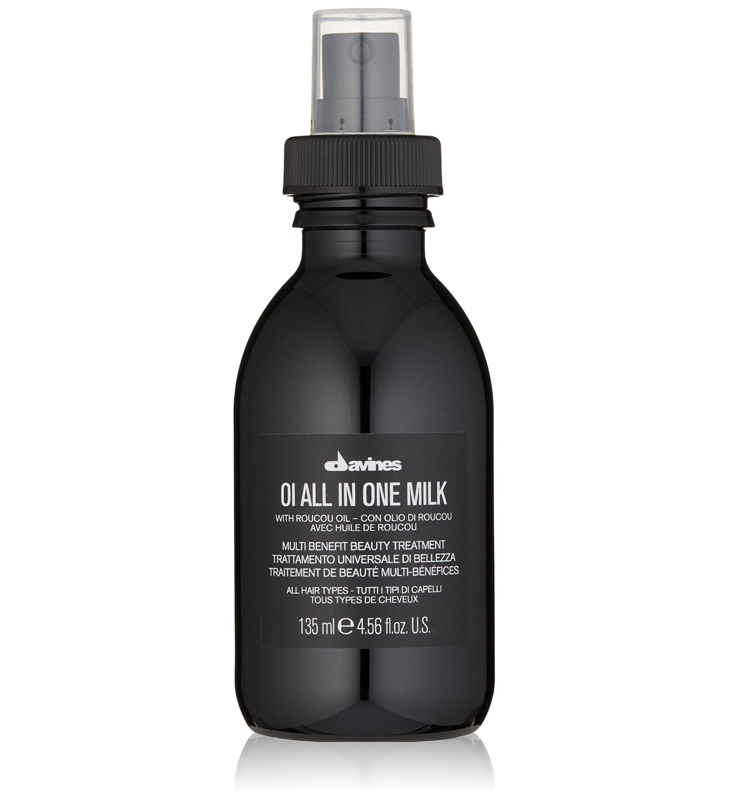 Shop Davines OI All in One Milk Spray - 4.56 Fl Oz | Hair Detangler & Heat Protector - Buy Online on GoSupps.com
