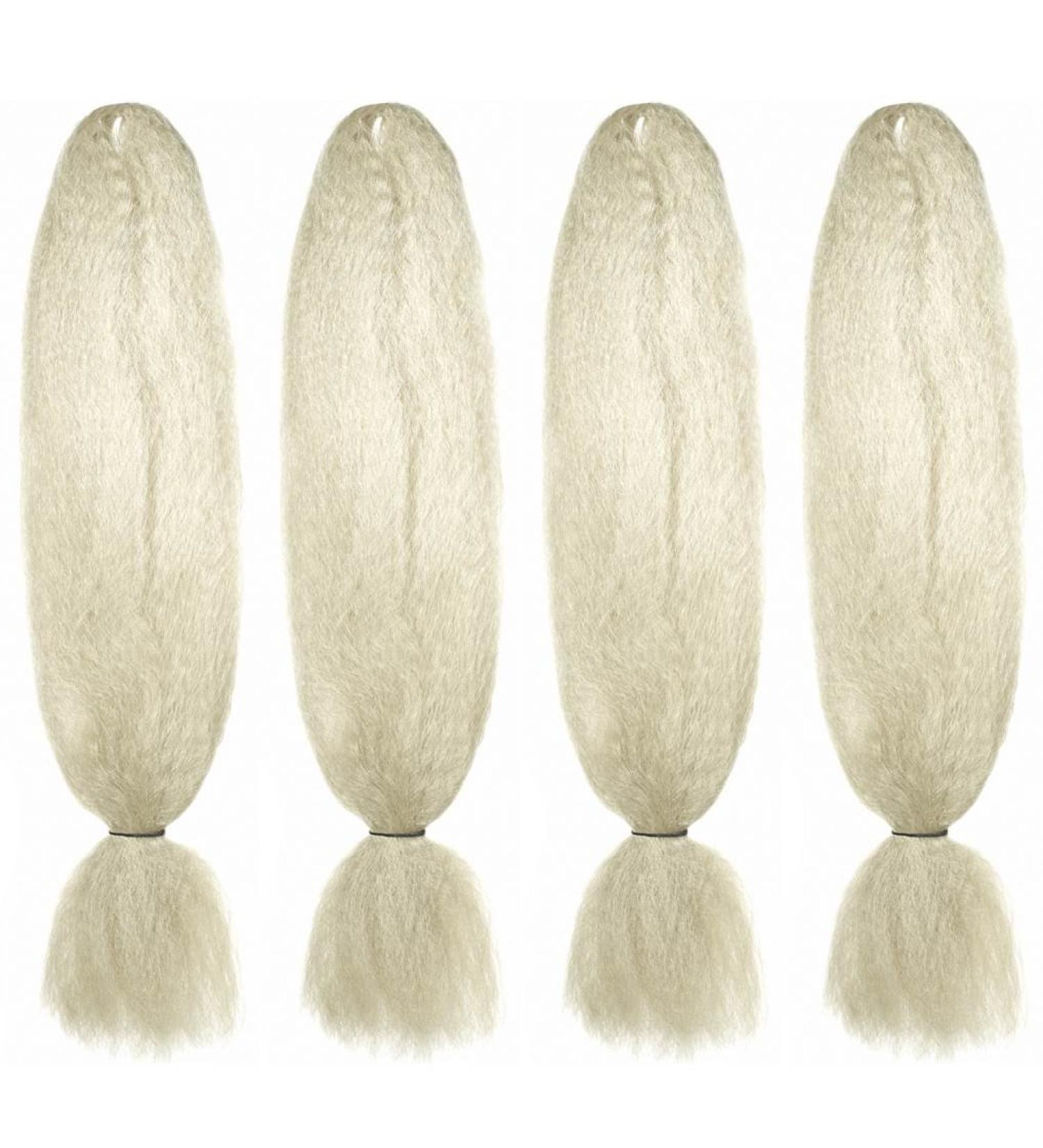 American Dream Premium Kanekalon Braid for Hair Weave Dreads & Avant Garde Creative Styling - Pack of 4 (4 x 1 piece) - Color 24