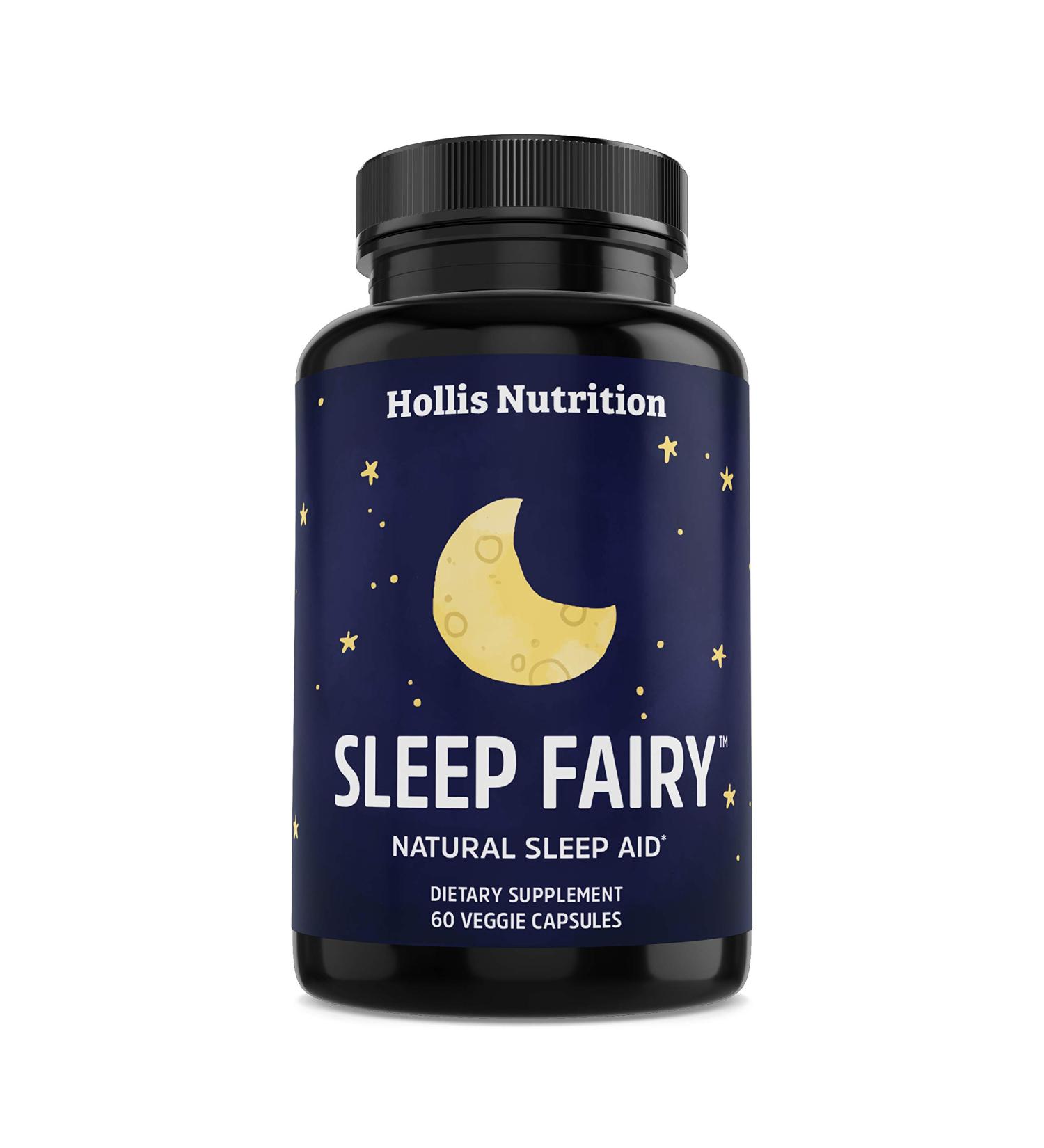Sleep Fairy Natural Sleep Aid - 60 Vegan Caps | Hollis Nutrition - Buy Online on GoSupps.com