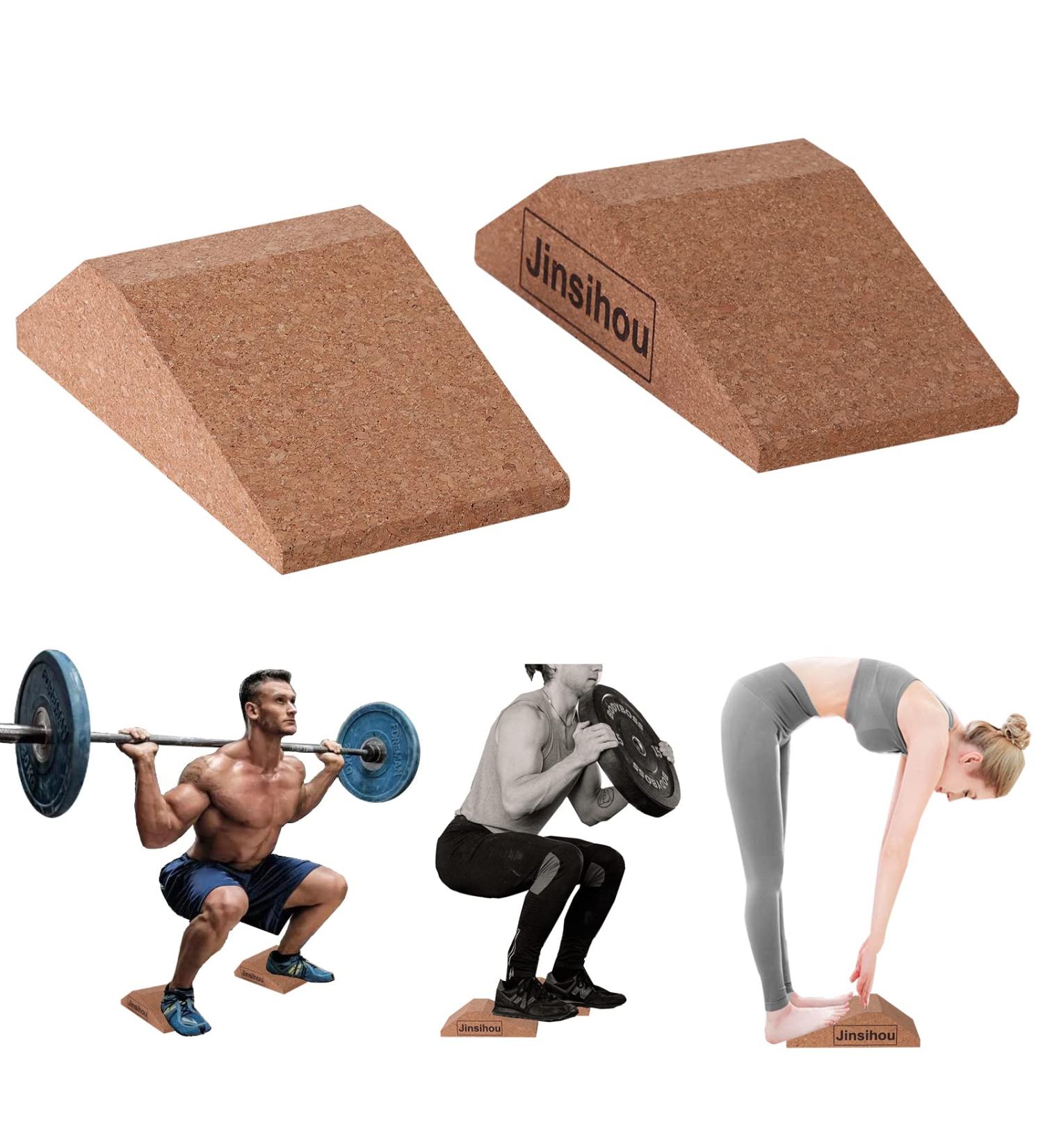 Purchase Wadendehner 2 Set - Non-Slip Cork Yoga Blocks for Knee & Leg Extensions | Ideal for Stretching & Mobilization | International Shipping Available - Buy Online on GoSupps.com