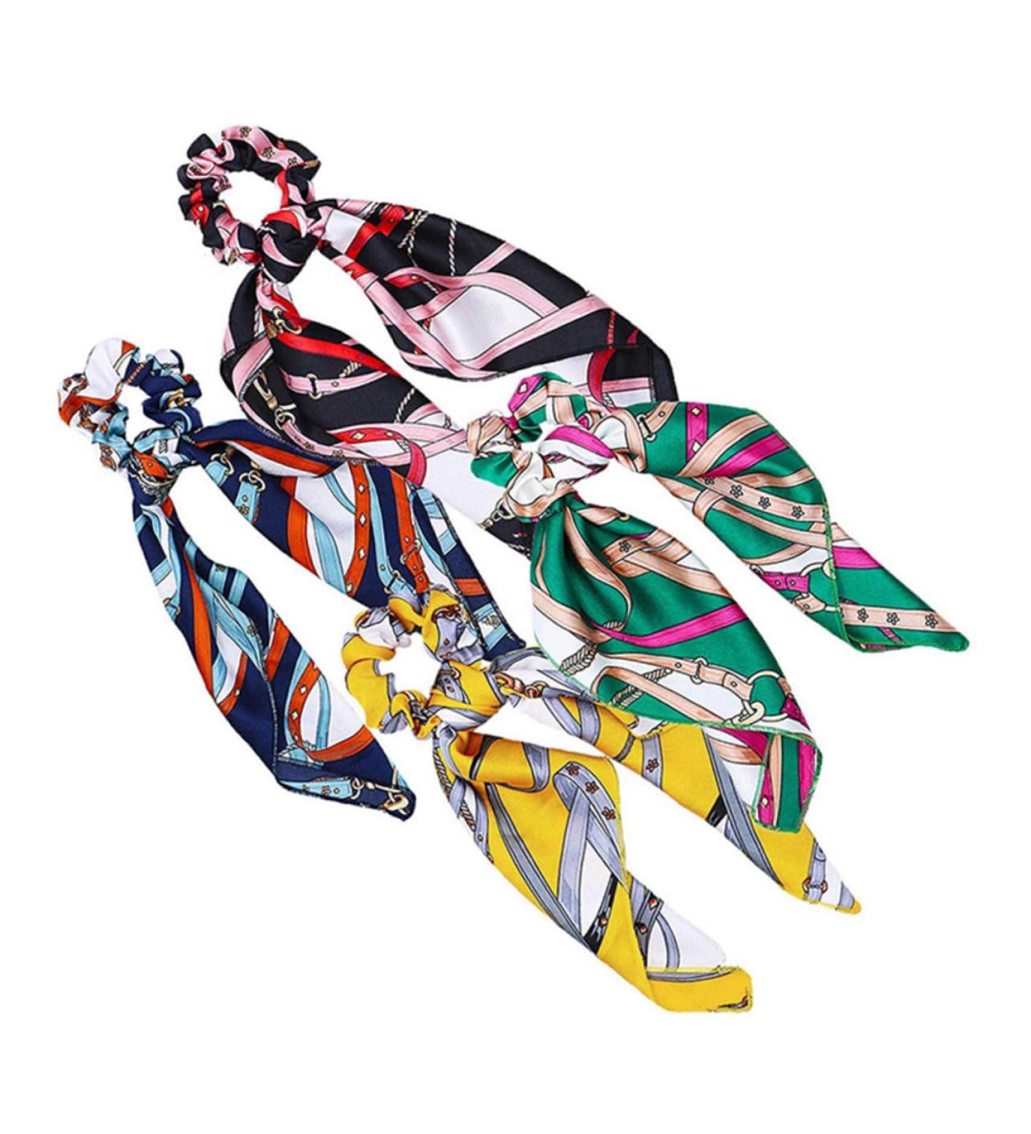 Beaupretty Travel hair ties scrunchies elastic scrunchy elastic hair band ribbon hair rope ponytail hair tie bowknot hair tie knot hair rope scrunchie with ribbon travel style Holder Rope - Buy Online on GoSupps.com