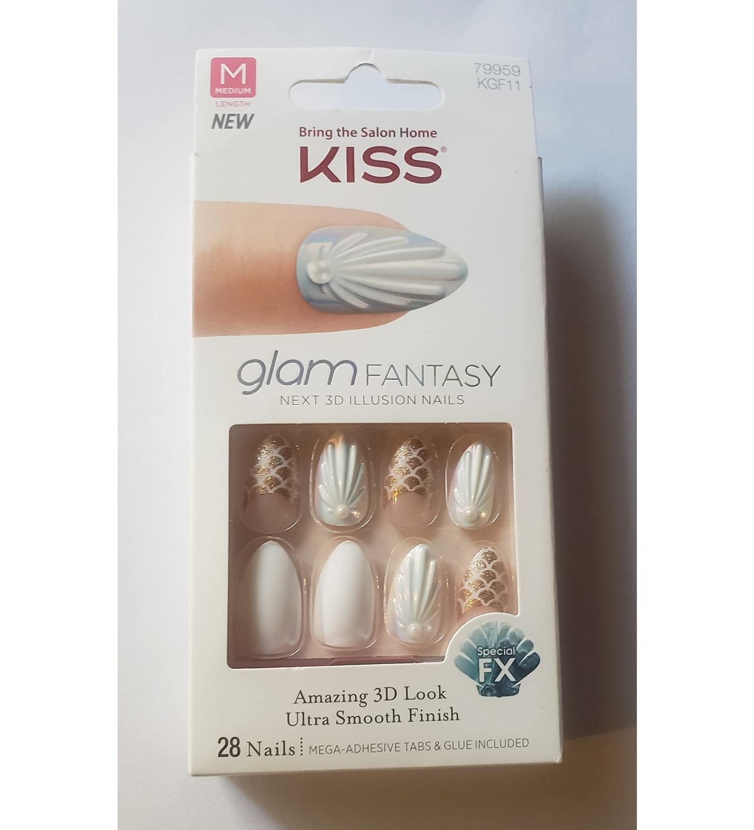 Kiss Glam Fantasy 3D Nails - Shooting Star (KGF11) | Trendy Nail Art - Buy Online on GoSupps.com