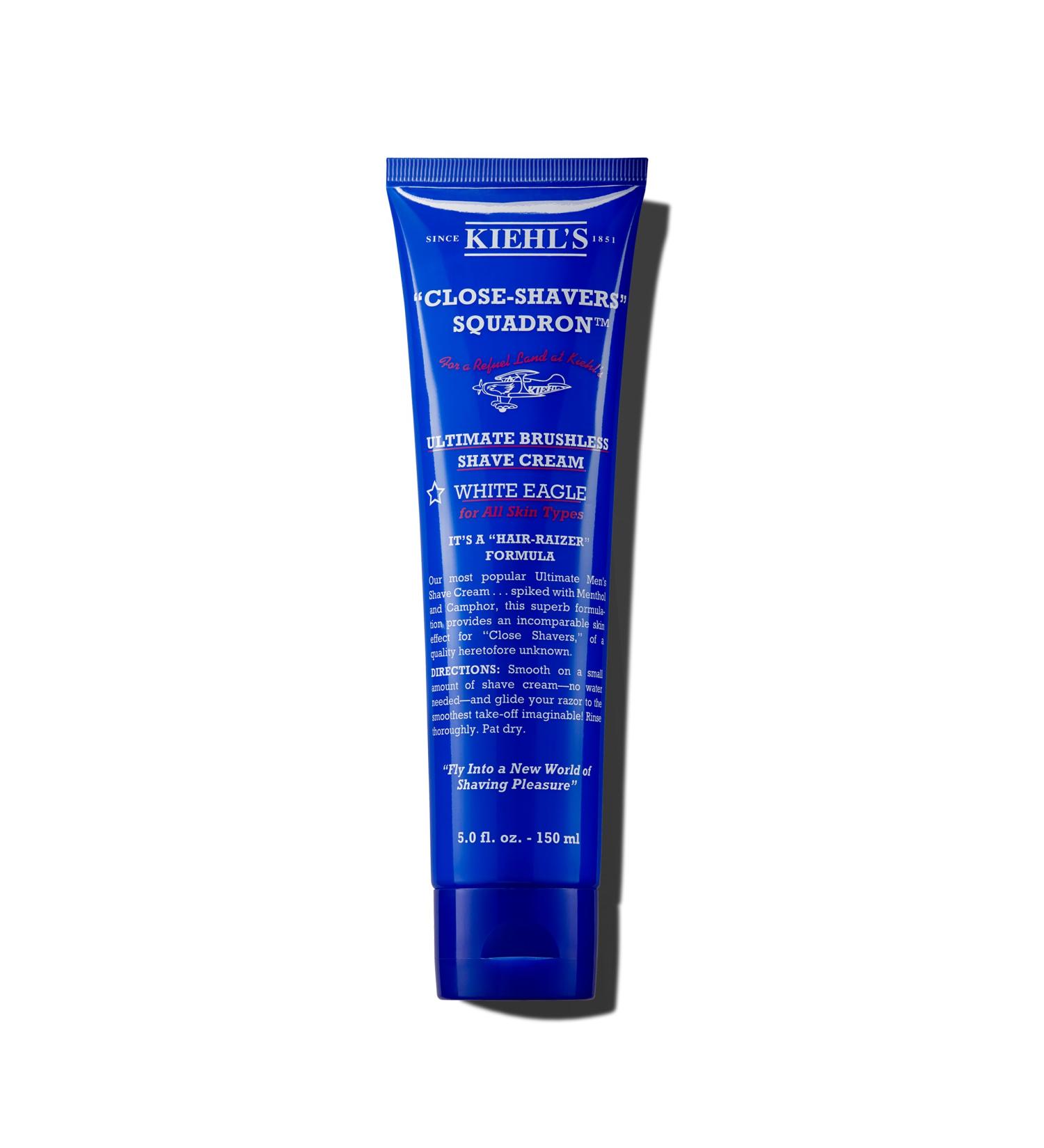 Kiehl's Ultimate Brushless Shave Cream - White Eagle 150ml | Best International Shipping Available - Buy Online on GoSupps.com