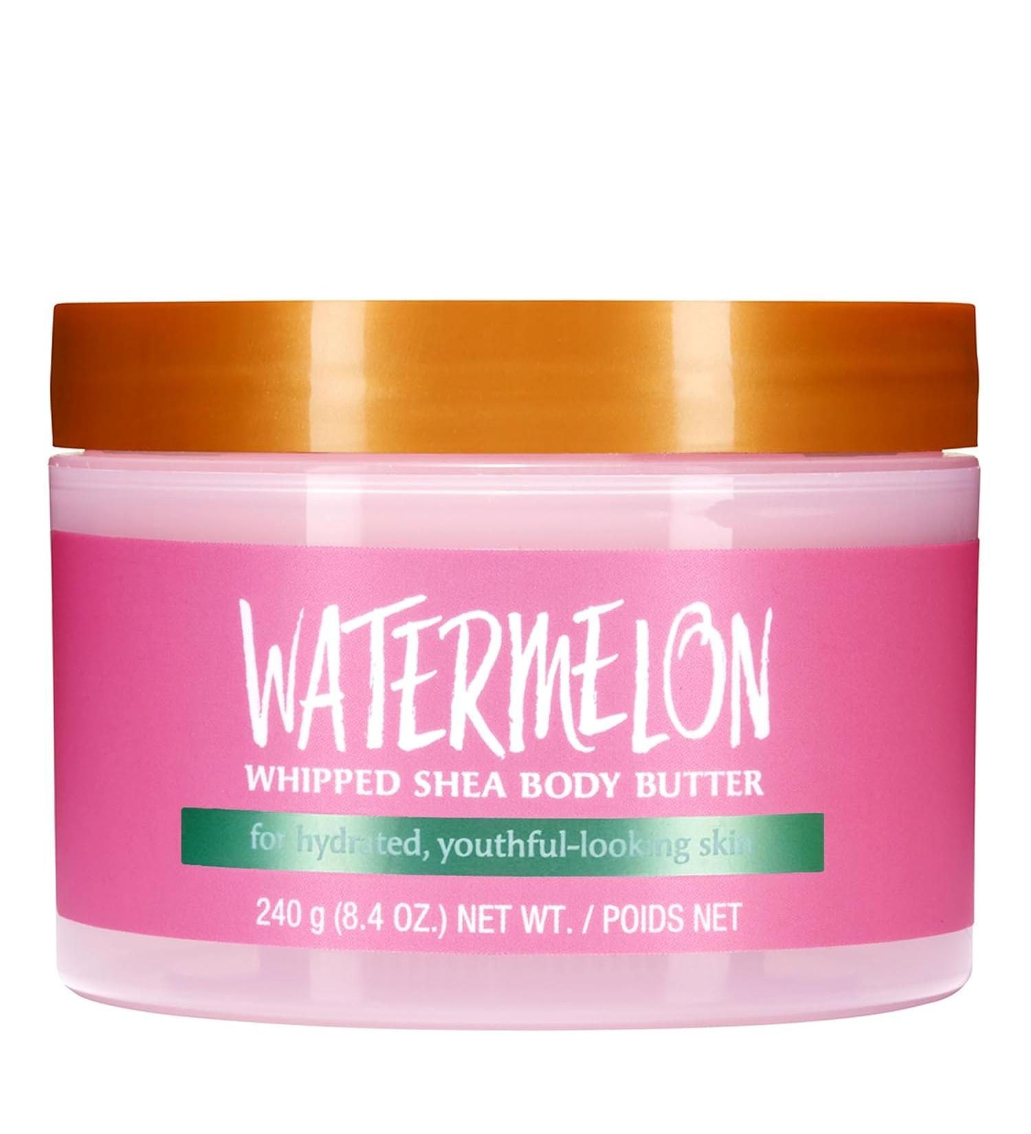 Tree Hut Whipped Shea Body Butter Lightweight Long Lasting Moisturizing Moisturizer with Natural Shea Butter for Nourishing Essential Body Care - Watermelon  - 8 Oz - Buy Online on GoSupps.com