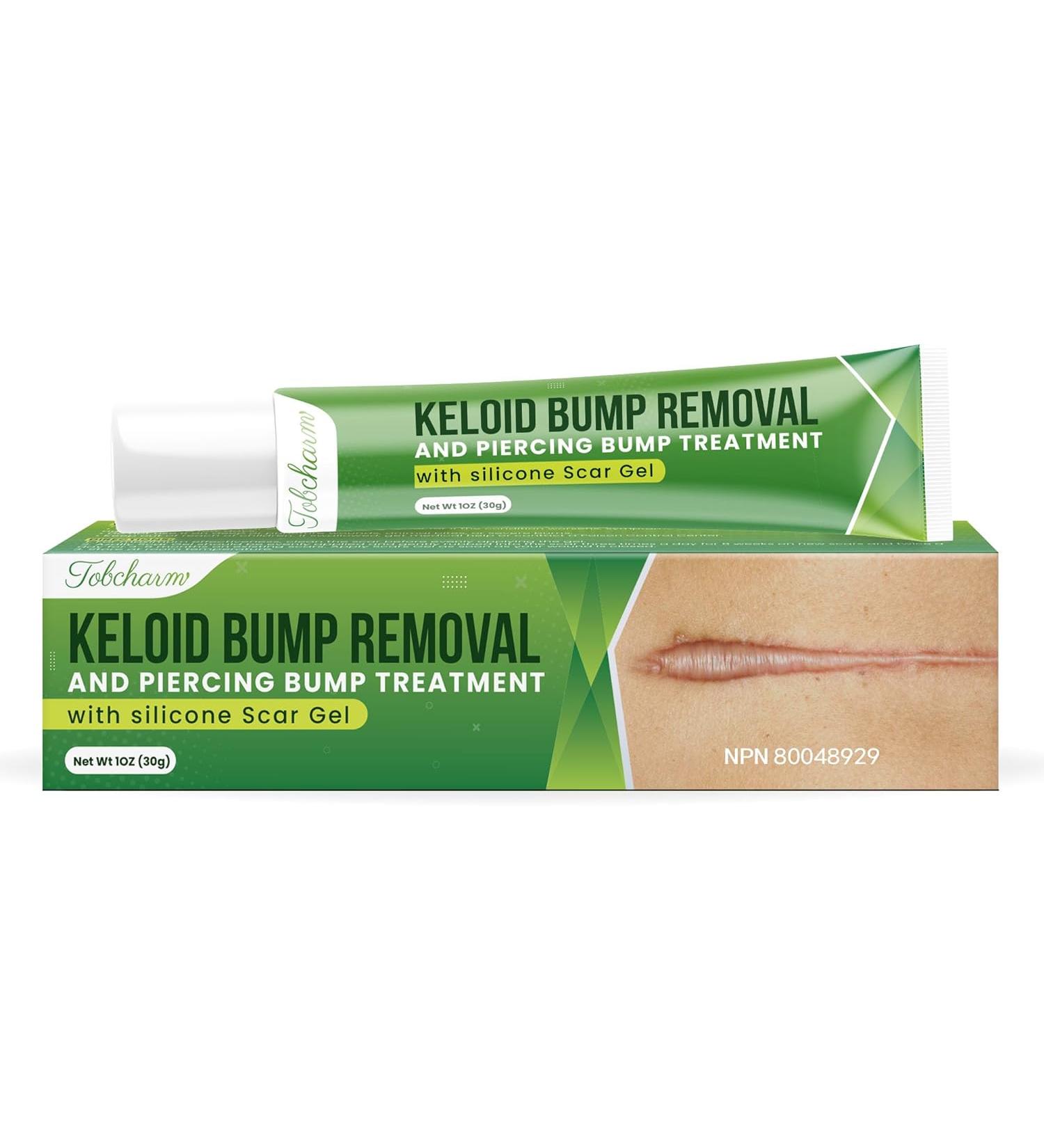 Advanced Keloid Bump Removal Gel - Silicone Scar Treatment for Piercing Surgery Acne & Burns - Fast Healing Formula 30g - Buy Online on GoSupps.com