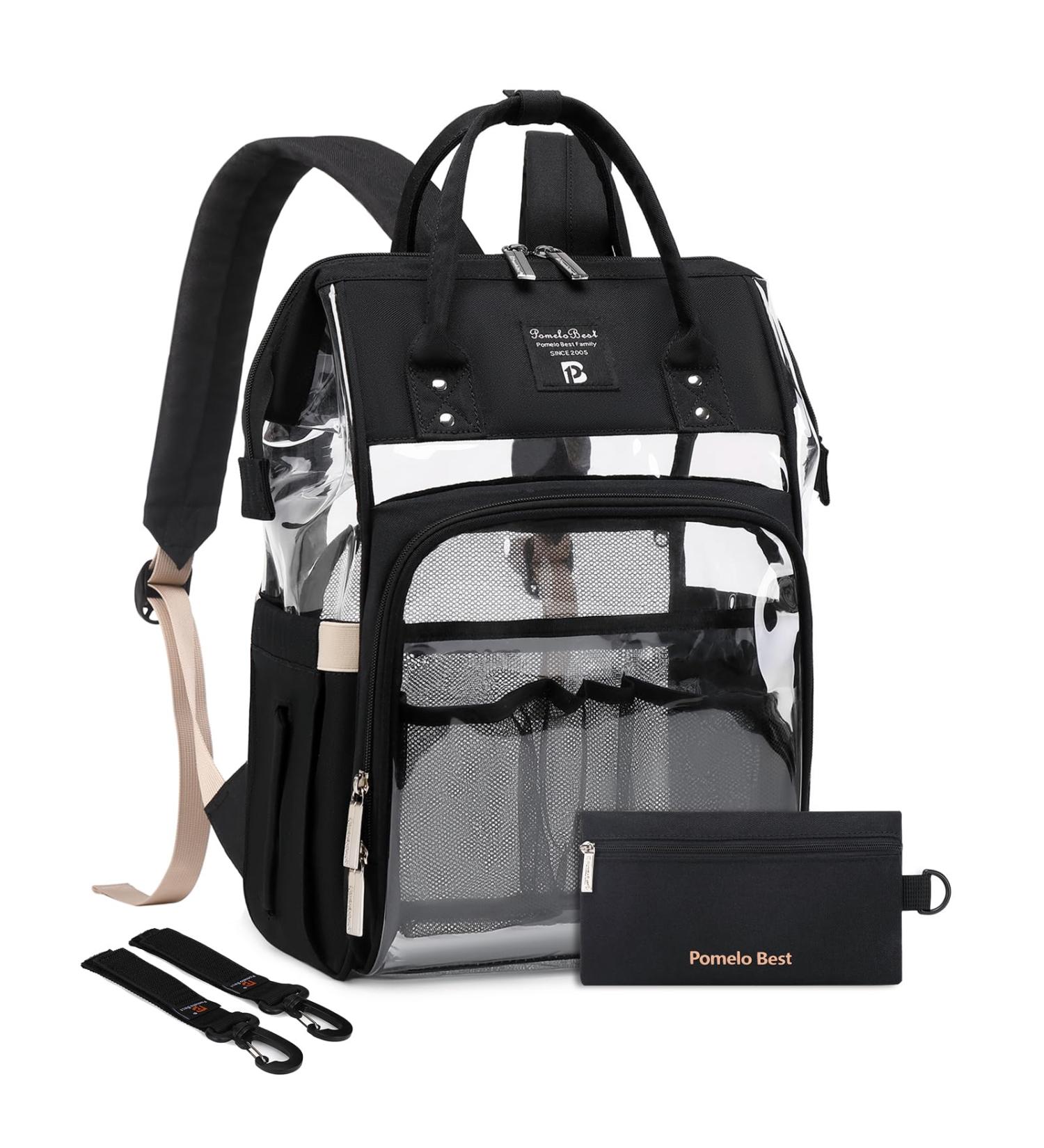 Shop Stylish Pomelo Baby Diaper Backpack - Waterproof Large Capacity & Multifunctional | Perfect for On-the-Go! - Buy Online on GoSupps.com