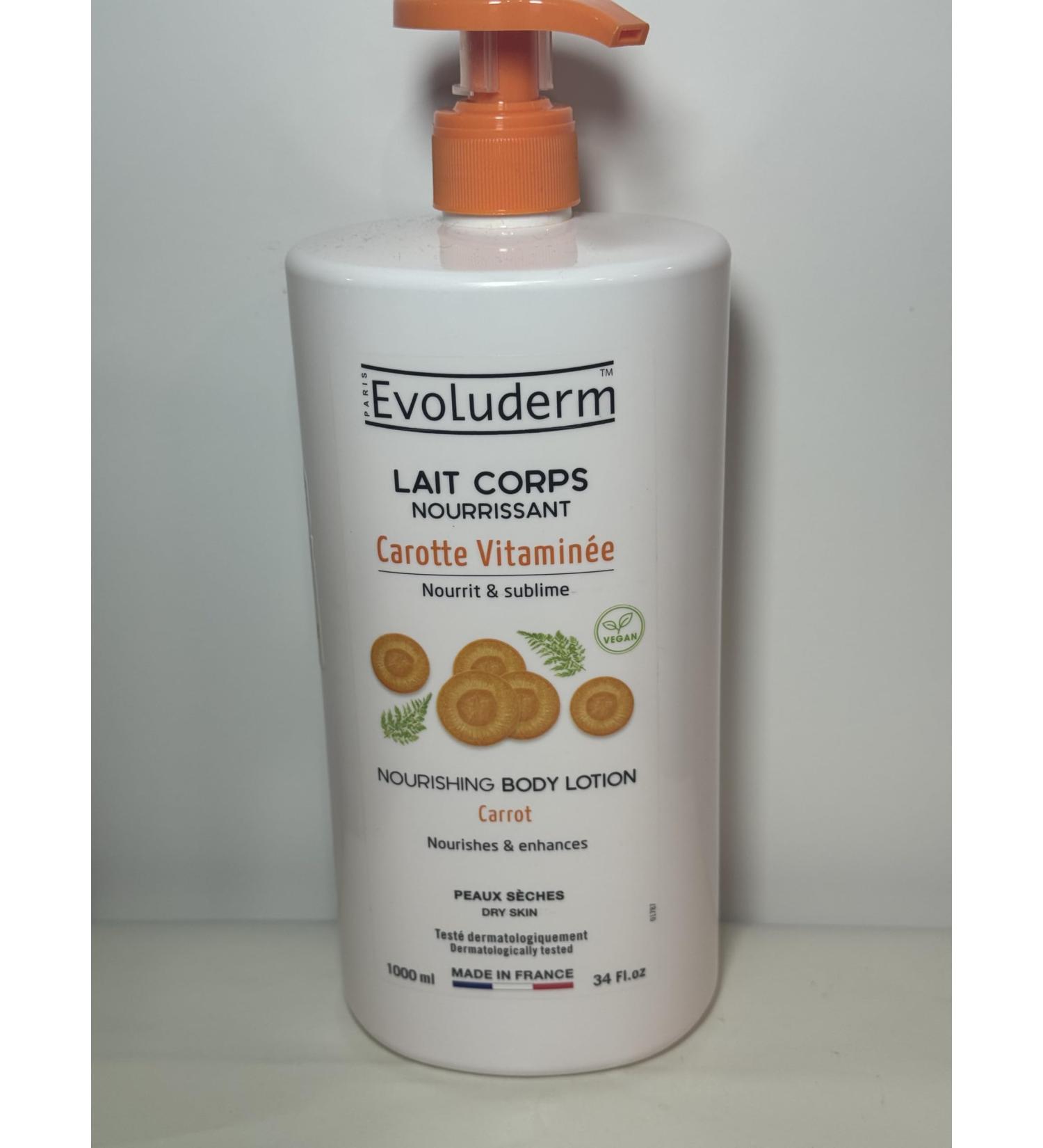Nourishing Carrot Vitamin Body Lotion Nourishes & enhances Dry skin Formula 34Fl oz