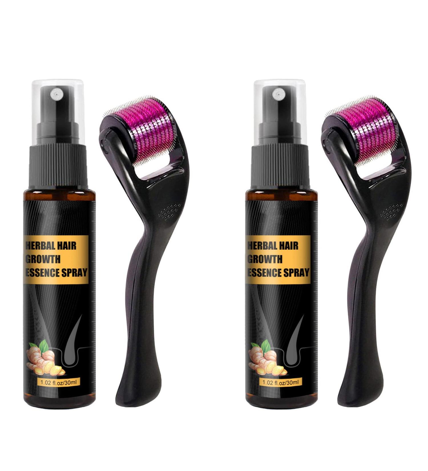 Ginger Germinal Oil Ginger Hair Growth Serum Ginger Essential Oil Stop Hair Loss Hair Thinning Treatment Hair Growth Oil for Women & Men 30ML (2pcs) - Buy Online on GoSupps.com