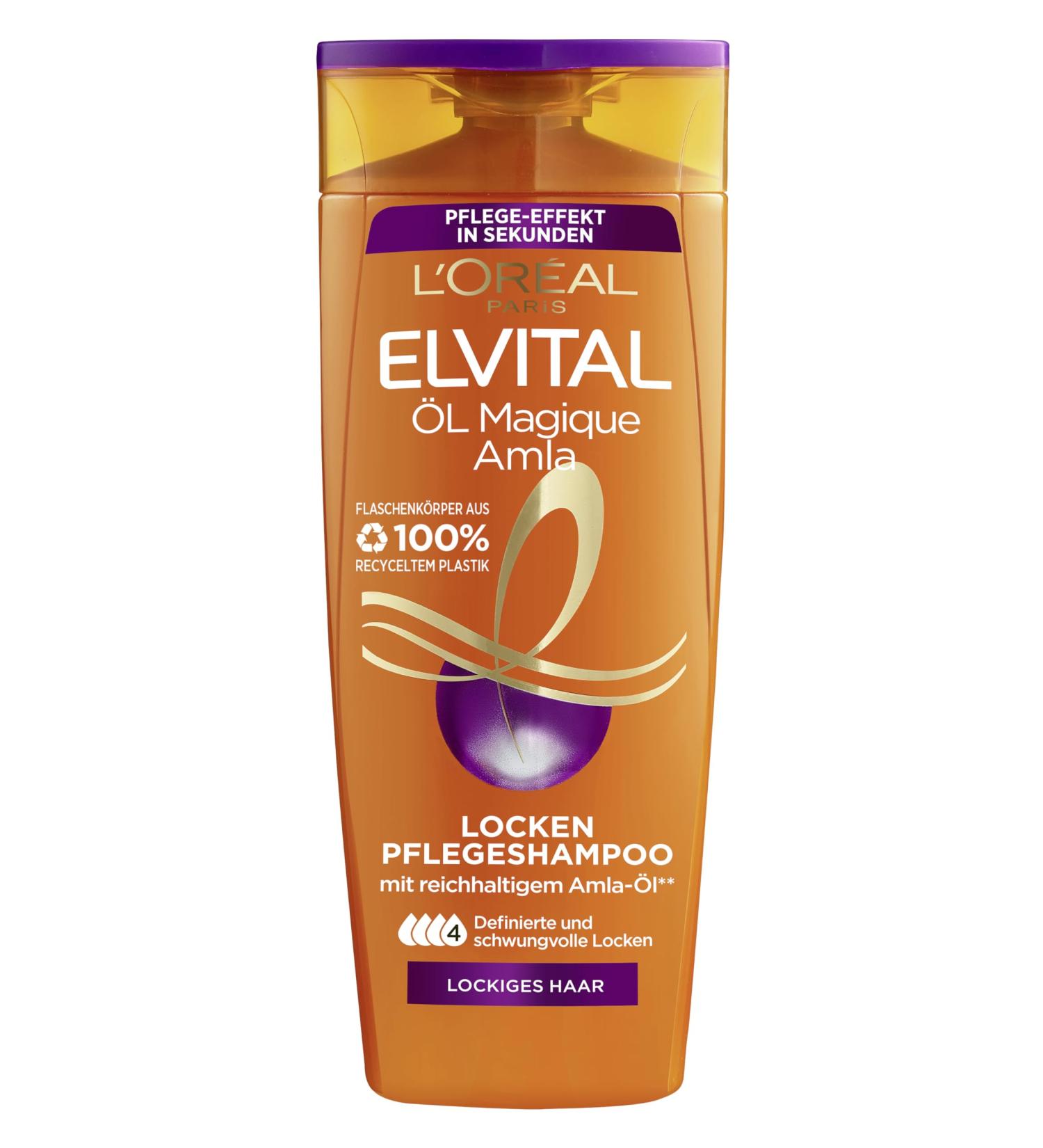L'Or al Paris Elvital Huile Magique Amla Shampoo for curly hair with rich amla oil for defined and vibrant curls 300 ml - Buy Online on GoSupps.com