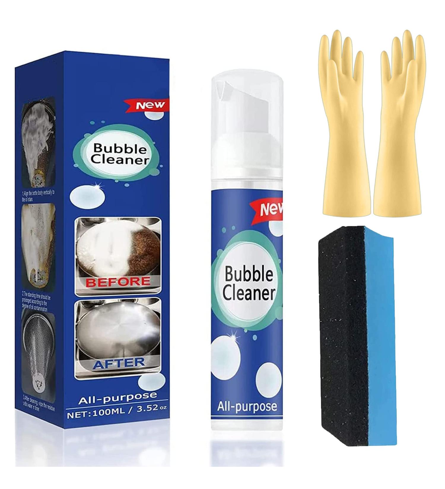 100ml Homenpetz Cleaning Pots Spray Kitchen Heavy Oily Bubble Cleaner All Purpose Grease Grime Remover Foaming Stain Cleaner Deep Cleaning (1pc) - Buy Online on GoSupps.com