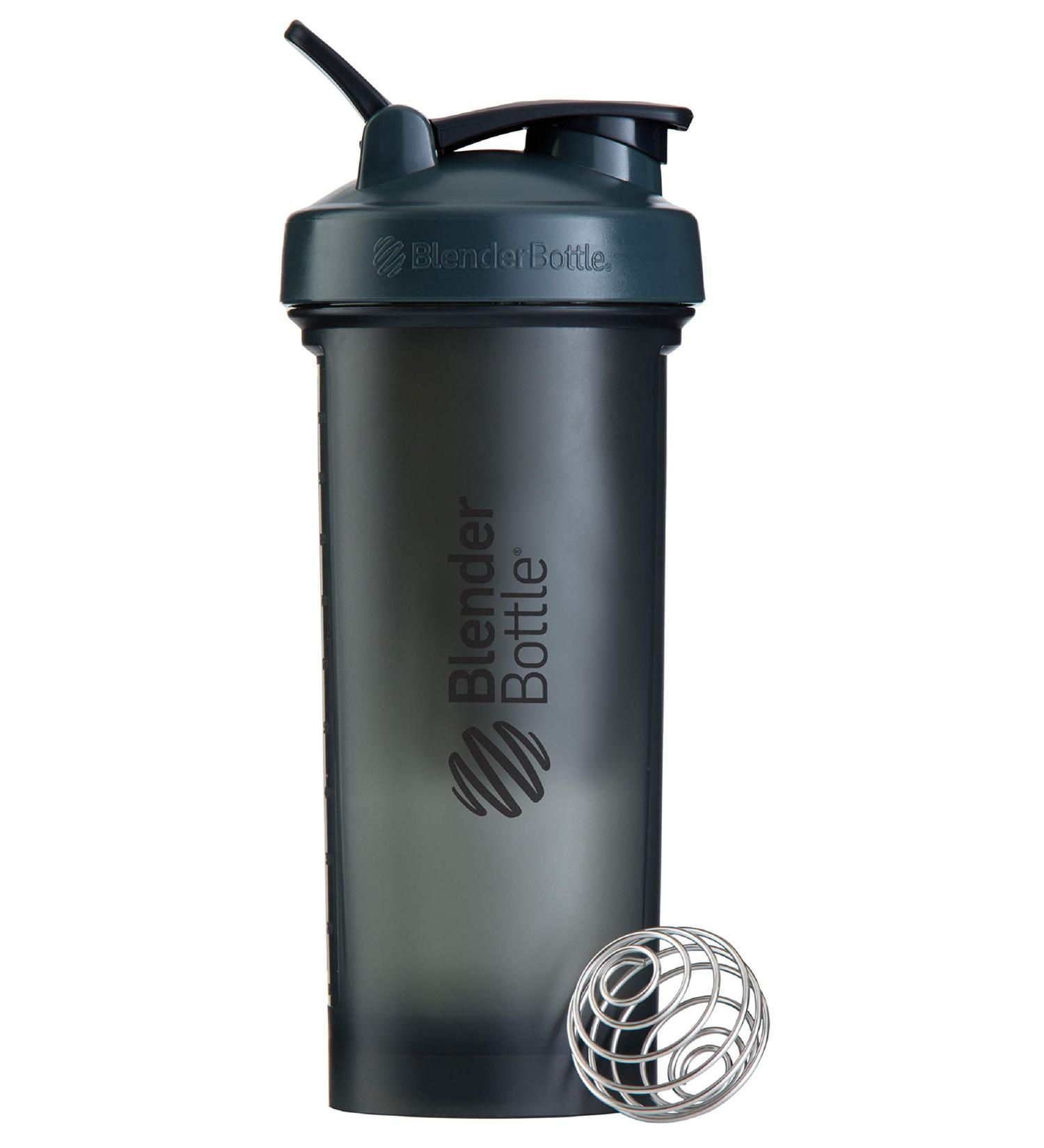 BlenderBottle Pro45 45oz Extra Large Shaker Bottle in Grey/Black - Buy Online on GoSupps.com