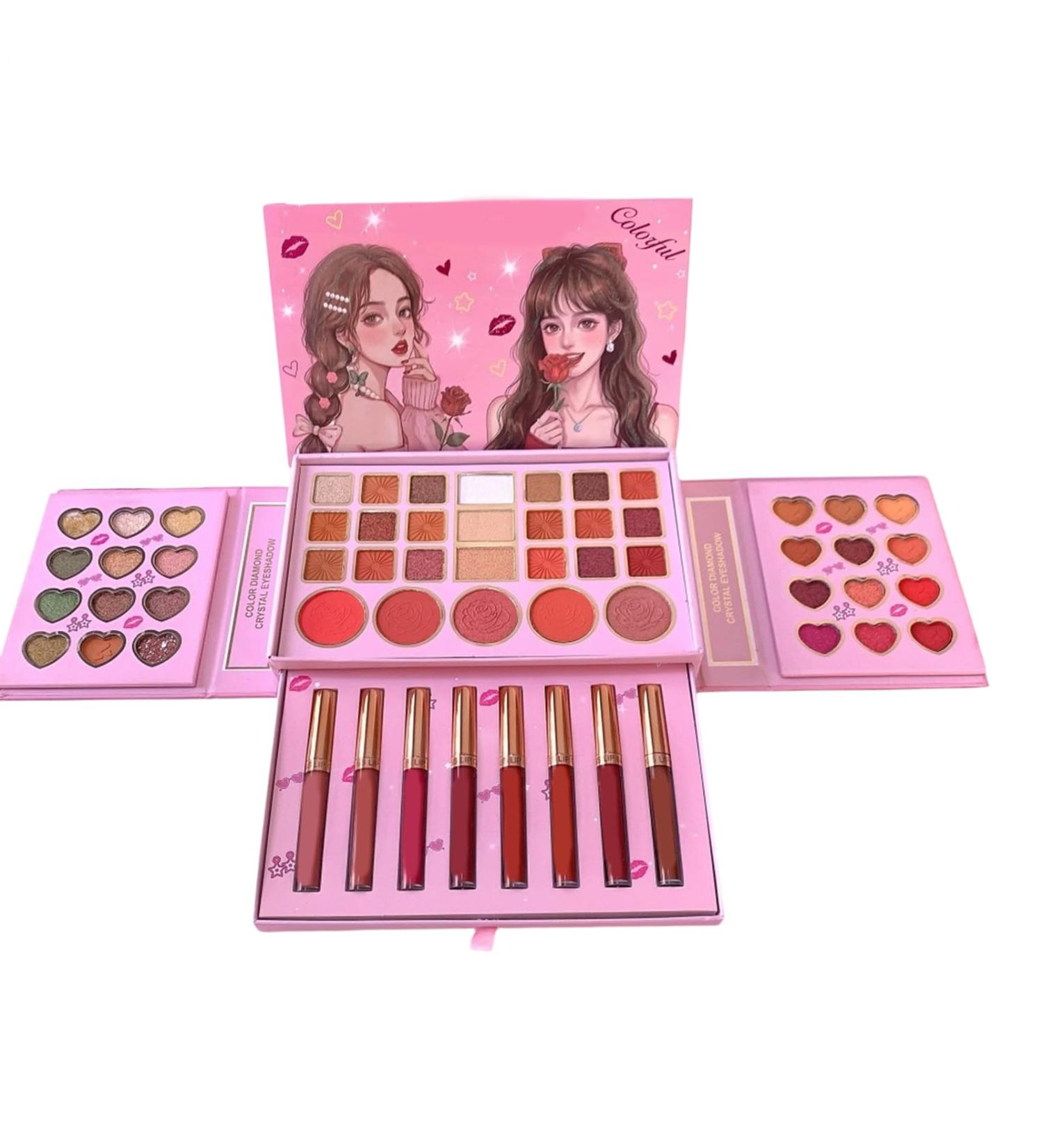  Generisch Makeup Palette - 50 Shades of Glitter Powder Color Set Professional Collection Eye Makeup with Mattes Pigmented Shades | Beauty Palette Suitable For Women - Buy Online on GoSupps.com