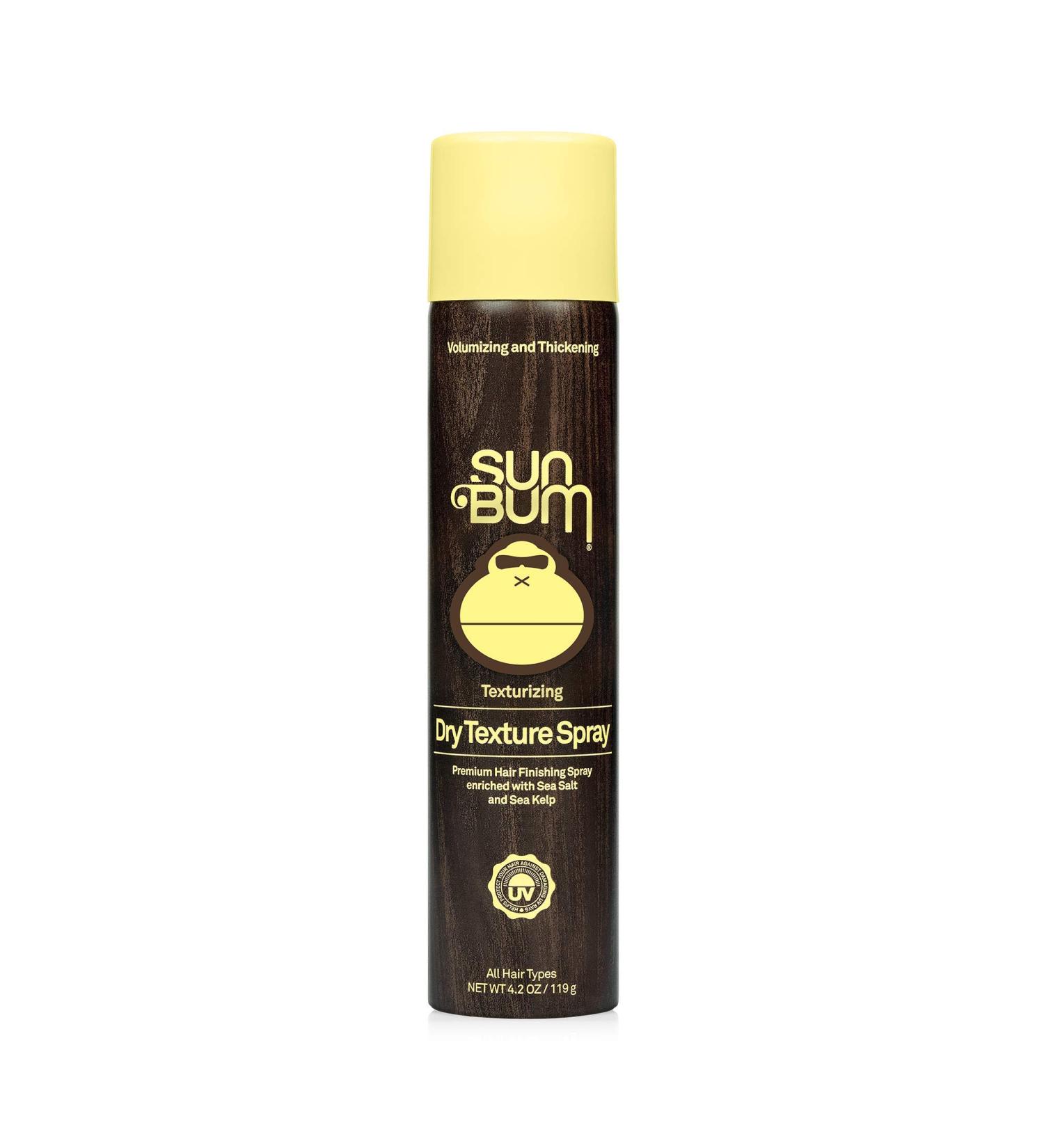 Sun Bum Dry Texture Spray 4.2 oz - Vegan & Cruelty-Free Buildable Volume Matte Hold Texturizing Spray - Buy Online on GoSupps.com