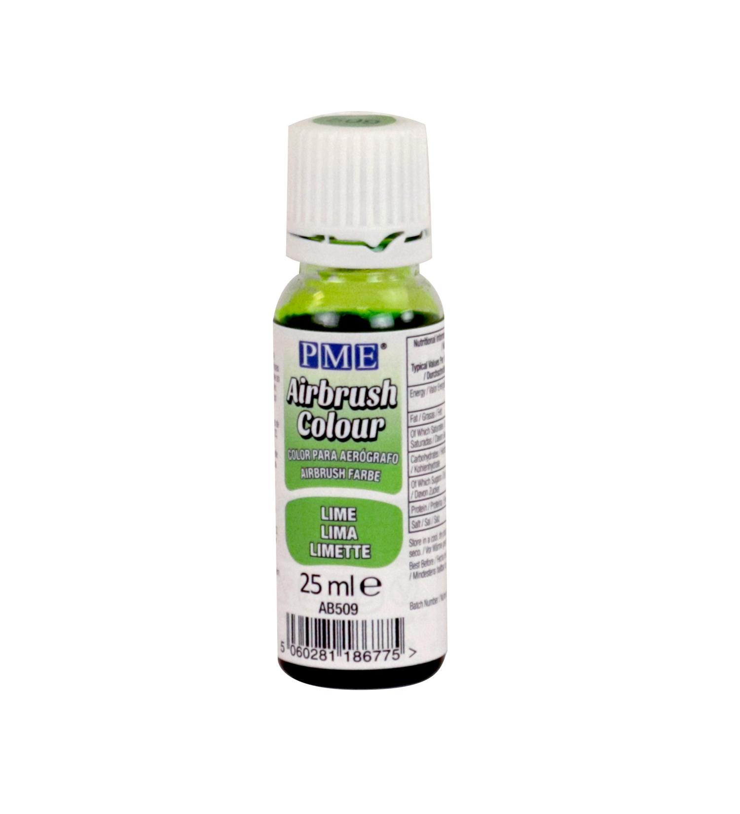 PME Edible Airbrush Lime Colour - Buy Online on GoSupps.com