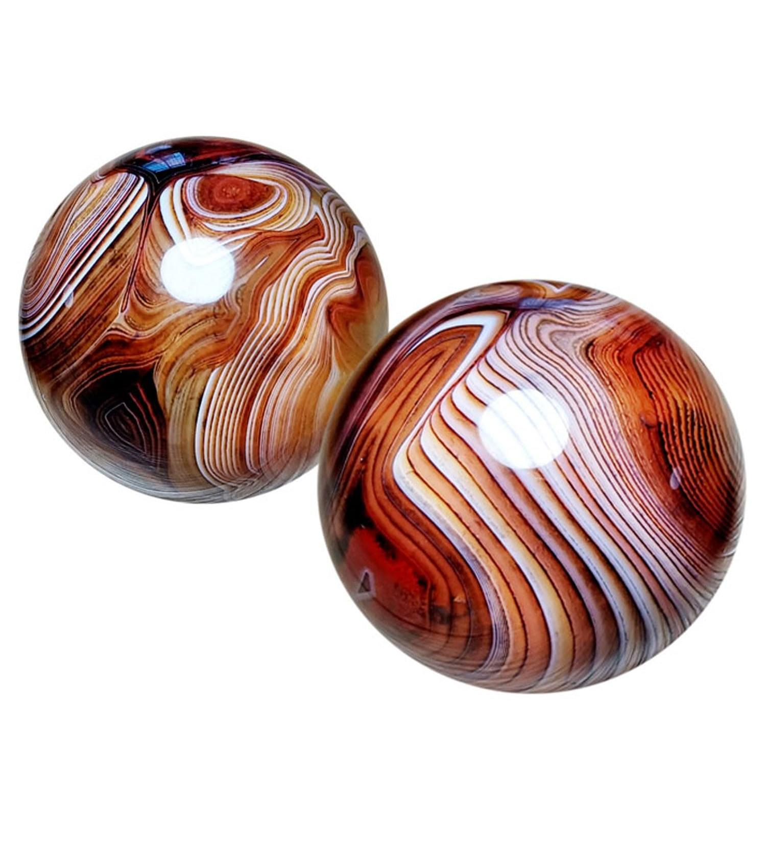 Unbit Ballstretcher & Magnetic Stress Ball | Baoding Massage Balls | 59mm Marble-Resistant Fitness Balls - Shop Internationally - Buy Online on GoSupps.com