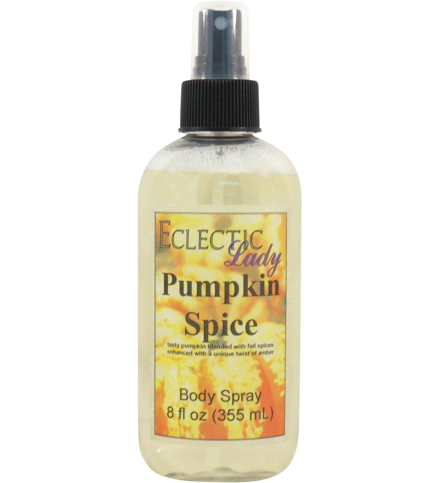 Pumpkin Spice Body Spray 8 ounces Body Mist for Women with Clean Light & Gentle Fragrance Long Lasting Perfume with Comforting Scent for Men & Women Cologne with Soft Subtle Aroma For Daily Use - Buy Online on GoSupps.com