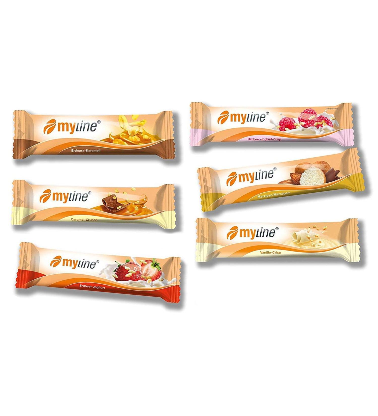 Inko Myline Bar Mix-Box - 24 Protein L-Carnitine Bars (5+ Flavours) - International Shipping Available - Buy Online on GoSupps.com