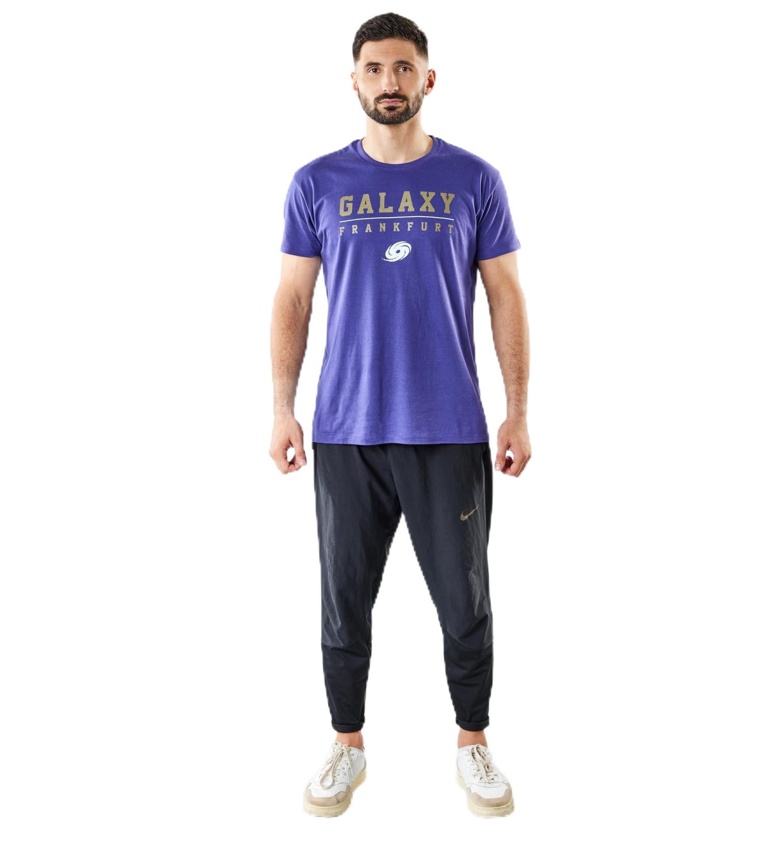 Frankfurt Galaxy T-Shirt - Unisex Purple - Shop Internationally - Size L - Trendy Sportswear - Buy Online on GoSupps.com