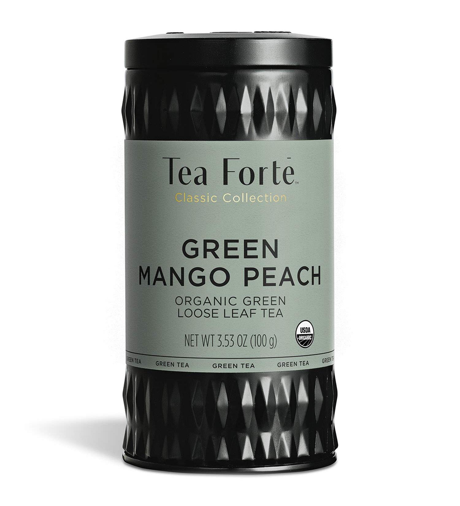 Buy TEA Fort Green Mango Peach Organic Bar 100g | Premium Organic Green Mango Tea for International Shipping - Buy Online on GoSupps.com