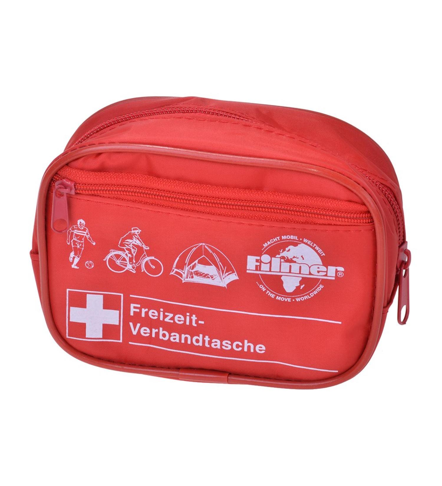 First aid kit for bicycle according to DIN 13164