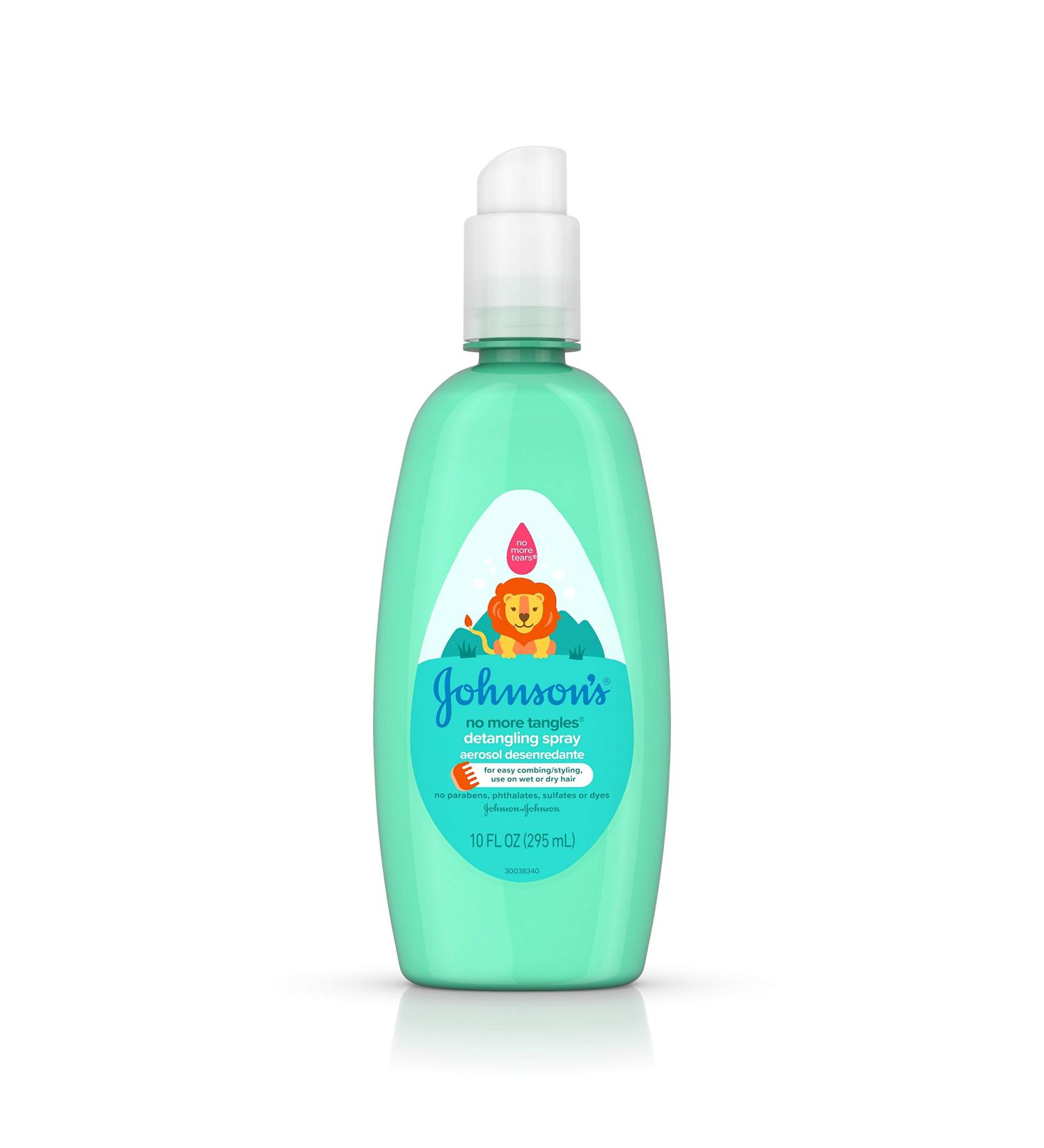 Johnsons Baby Detangling Spray 10 Ounce Pump (295ml) - Buy Online on GoSupps.com