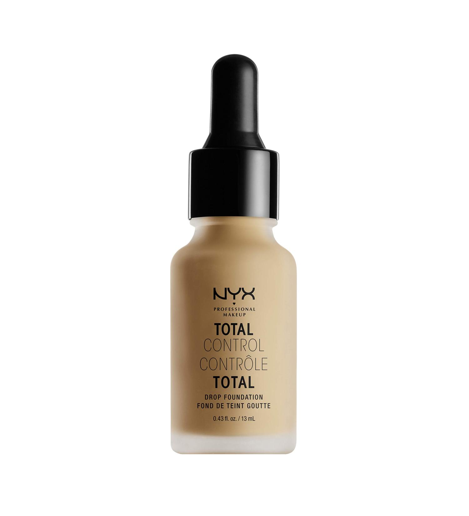 NYX Total Control Drop Foundation - Classic Tan Light Beige - Buy Online on GoSupps.com
