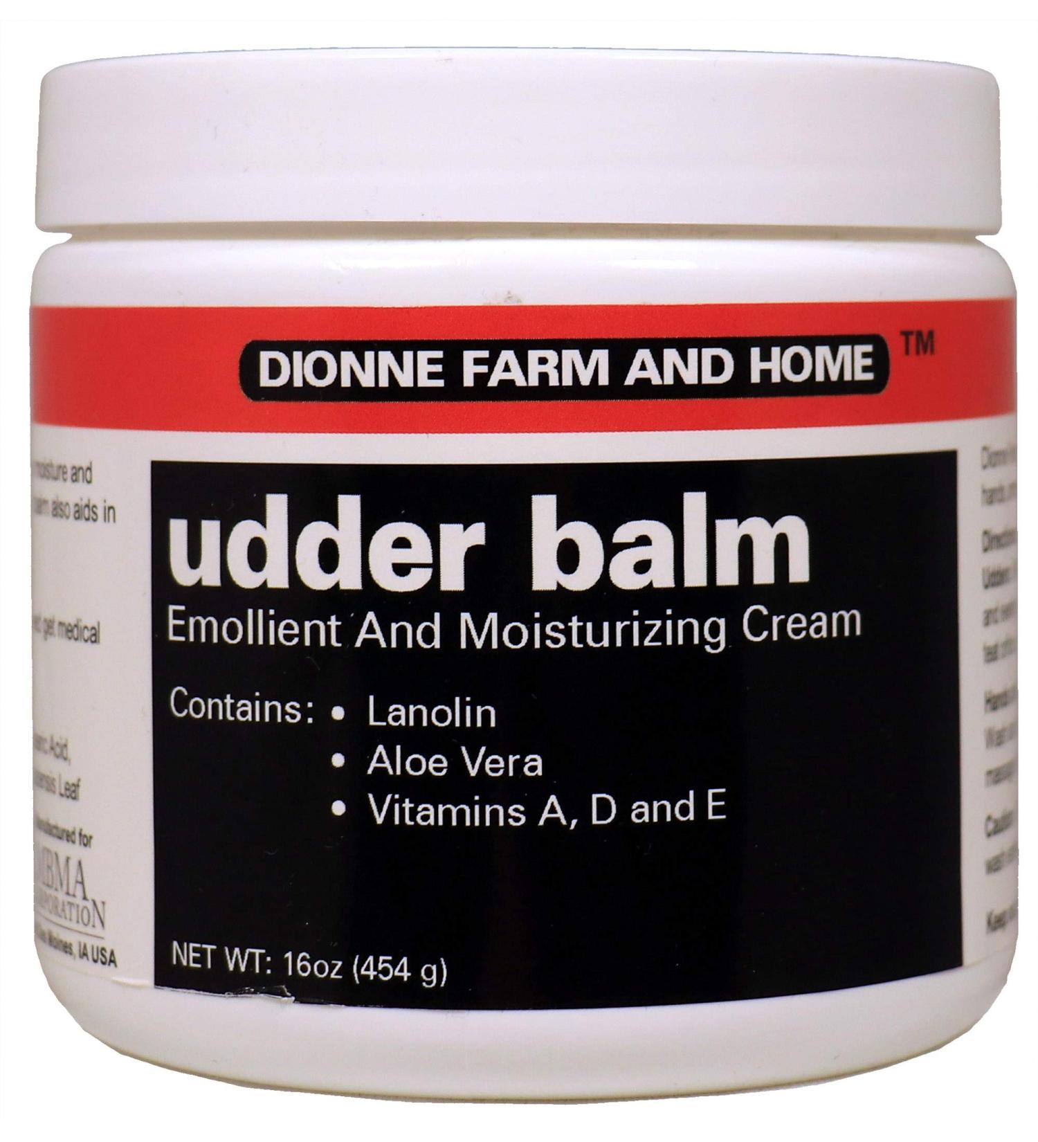Dionne Farm and Home Udder Balm 16 Oz Jar - Soothing Skin Relief for Farm & Home | Shop Internationally - Buy Online on GoSupps.com