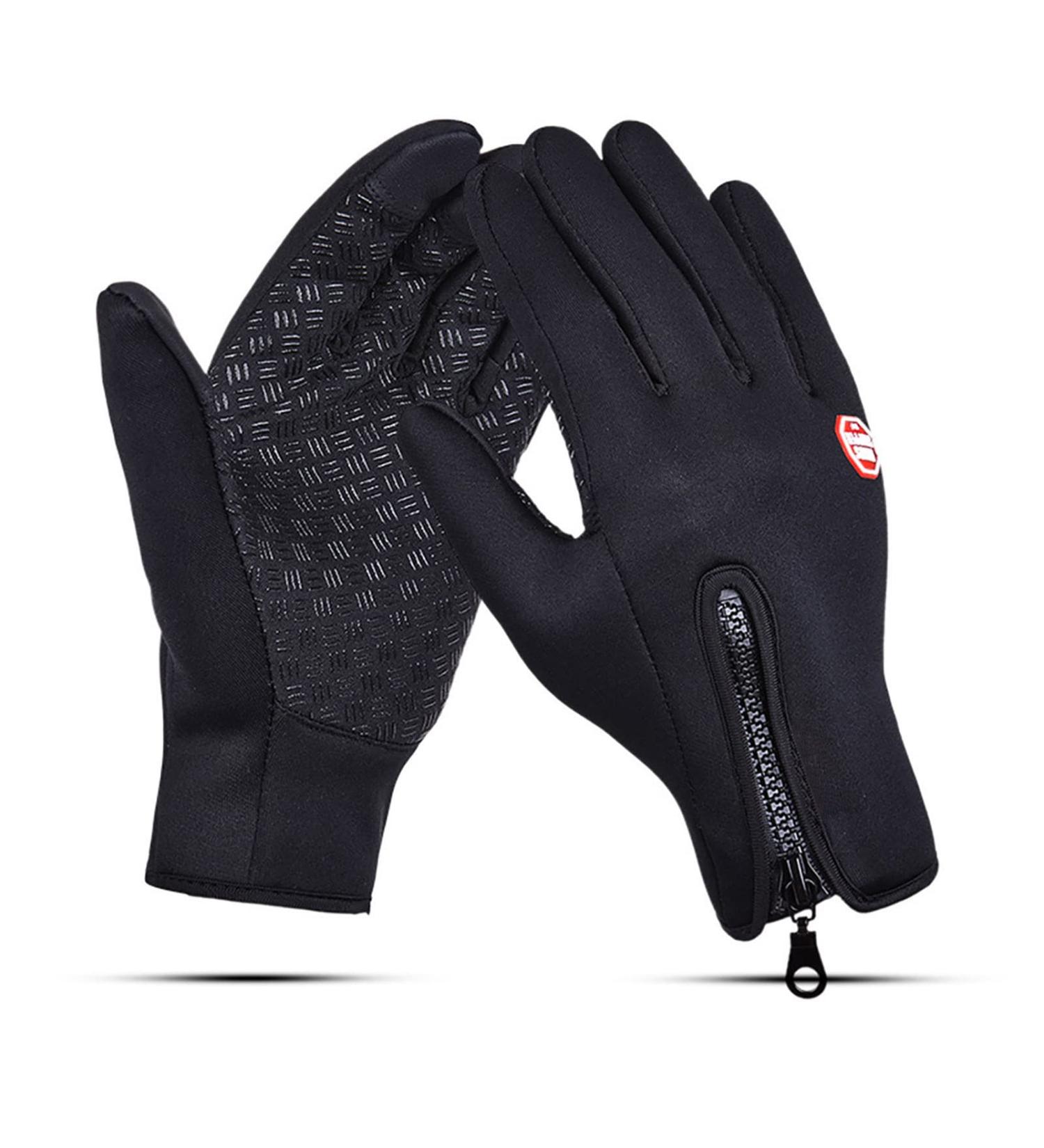 CBValleyol Winter Bicycle Gloves - Touchscreen Windproof Warm & Slippery for Men & Women - Perfect for Running Fitness Camping & Mountaineering - Buy Online on GoSupps.com
