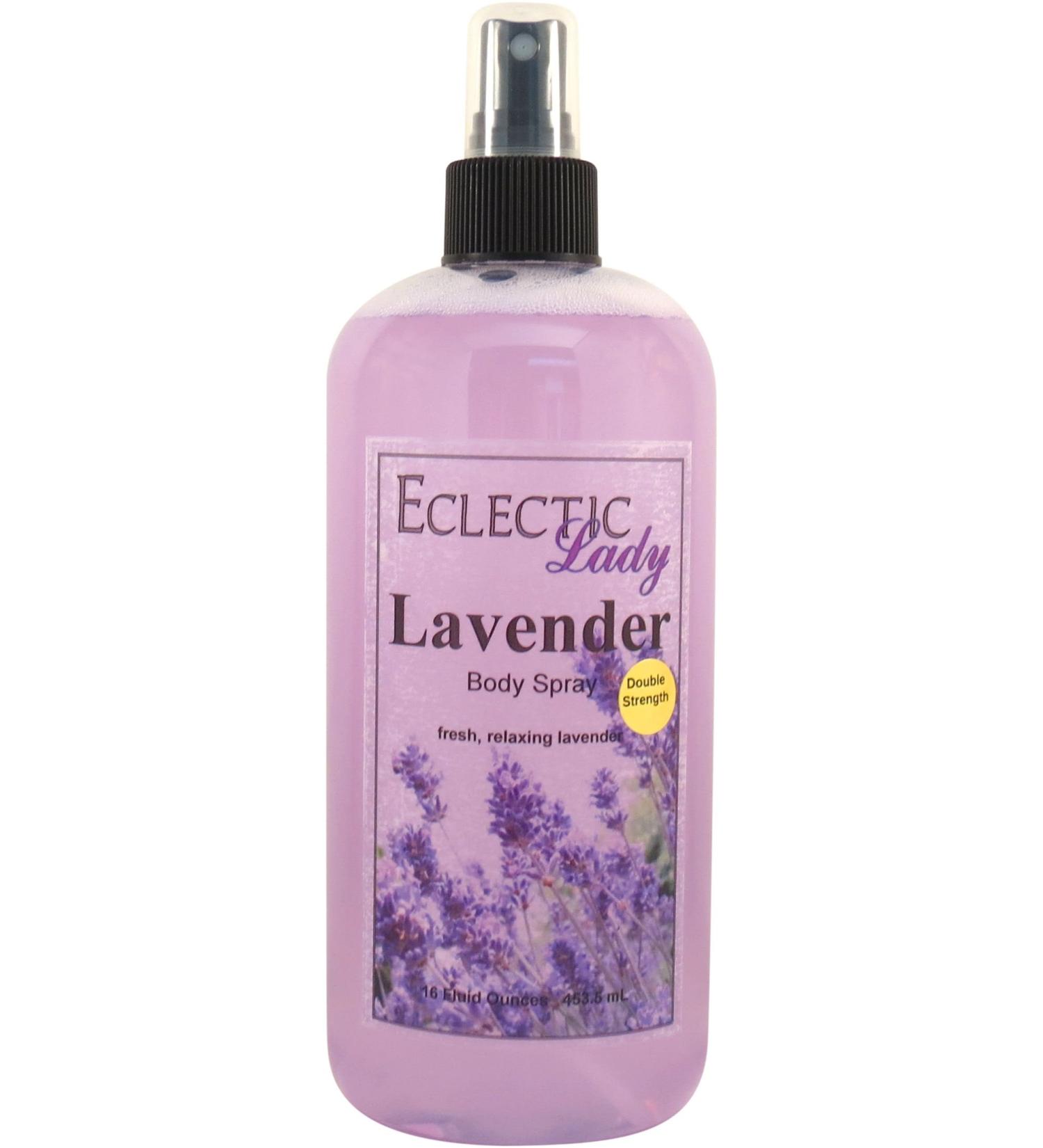 Lavender Body Spray (Double Strength) 16 ounces Body Mist for Women with Clean Light & Gentle Fragrance Long Lasting Perfume with Comforting Scent for Men & Women Cologne with Soft Subtle Aroma 16 Fluid Ounces (Double Strength) - Buy Online on GoSupps.com