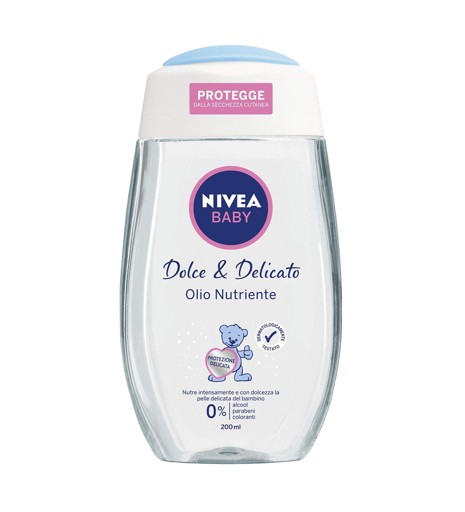 NIVEA Baby Oil Sweet Nutrients 200ml - Gentle Moisturizing Care for Your Baby | International Shipping Available - Buy Online on GoSupps.com