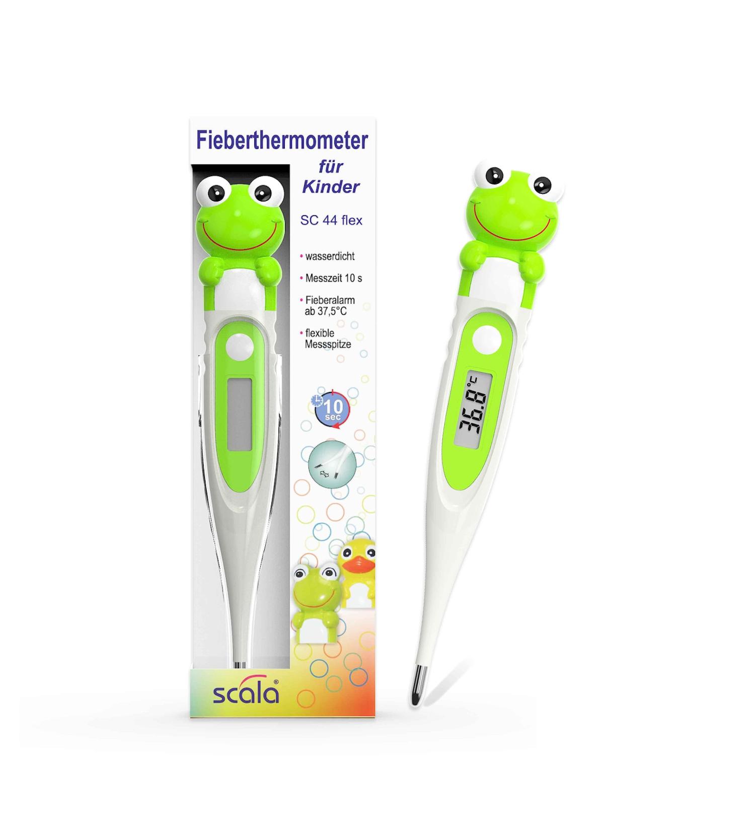 Buy Scala Digital Thermometer SC 44 Flex - Fast 10 Sec Reading Frog Design | International Shipping - Buy Online on GoSupps.com